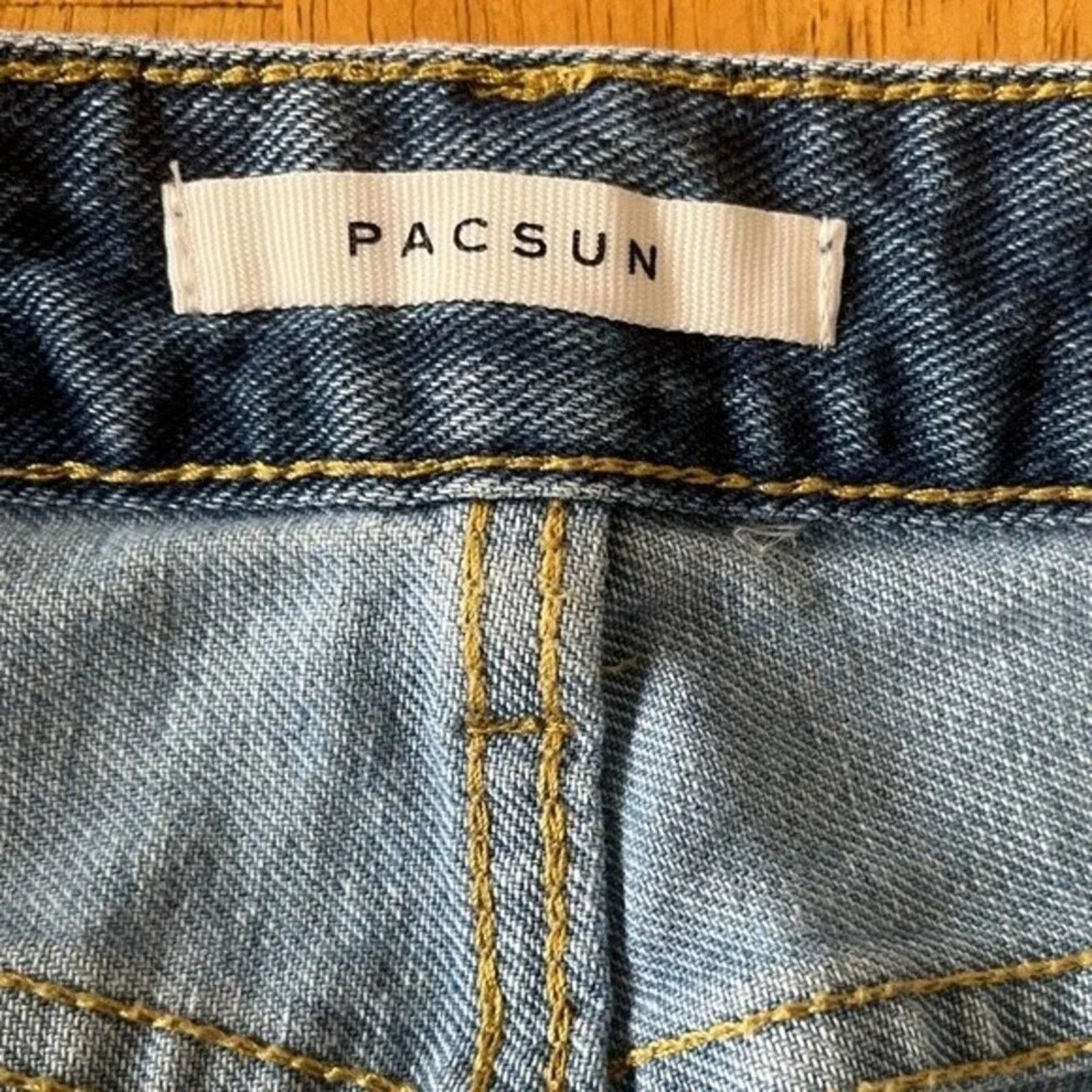 Pacsun Pacsun two tone panel high-waisted 90s Boyfriend jeans, 26. Size 26" / US 2 / IT 38 - 4 Thumbnail