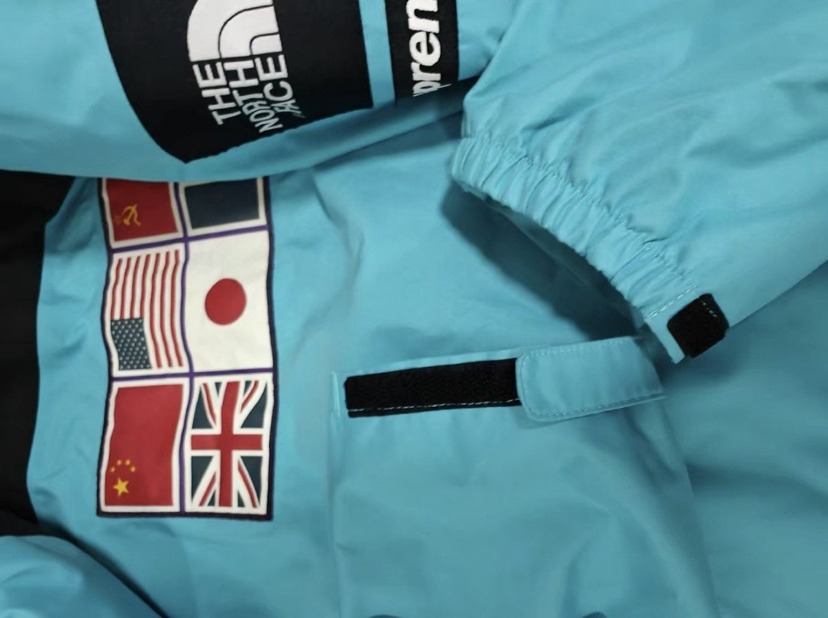 Supreme × The North Face Supreme tnf north face teal flag expedition coach Jacket Size US L / EU 52-54 / 3 - 5 Thumbnail
