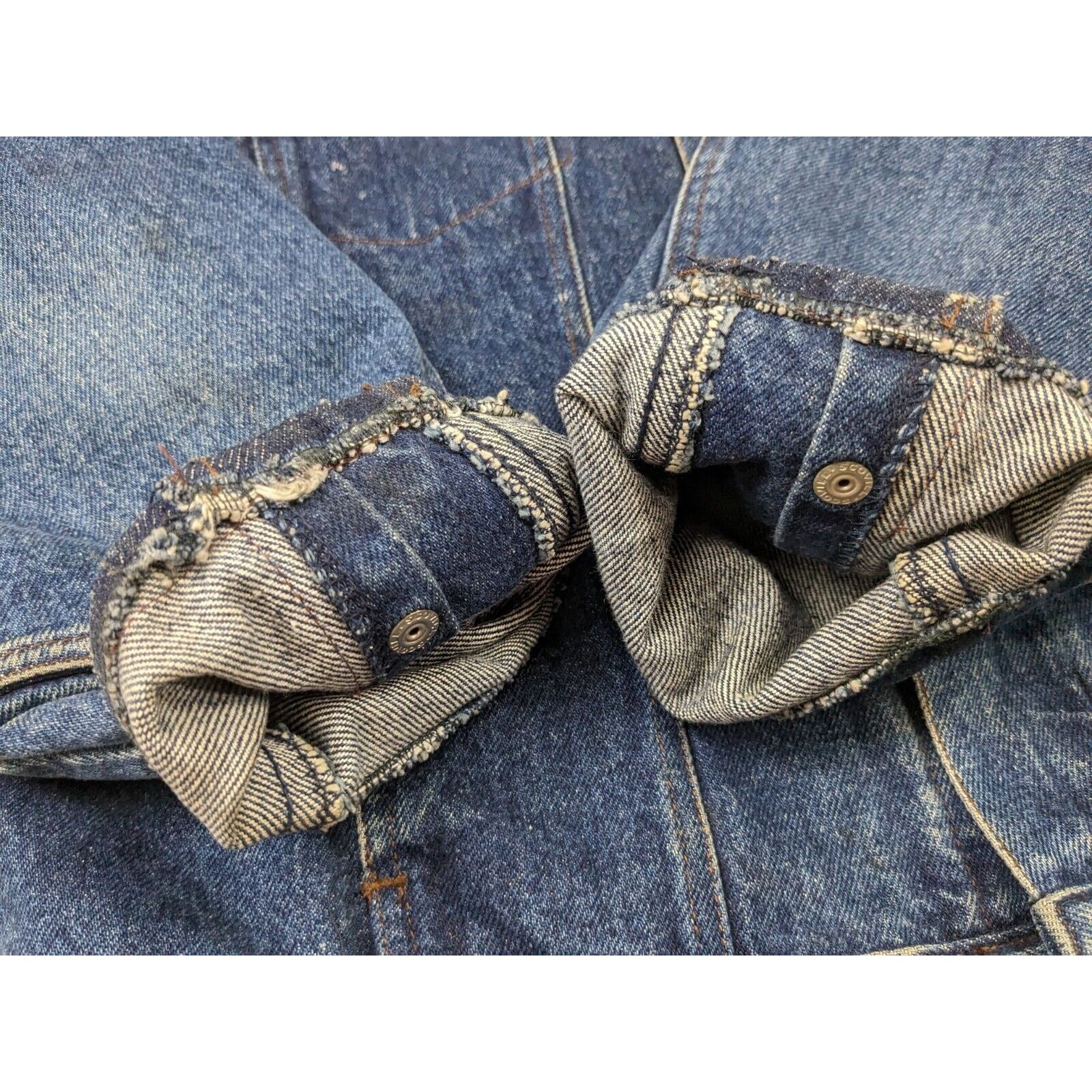 Calvin Klein Vtg Calvin Klein Men's L Denim Jeans Trucker Coat Jacket Size US L / EU 52-54 / 3 - 8 Thumbnail
