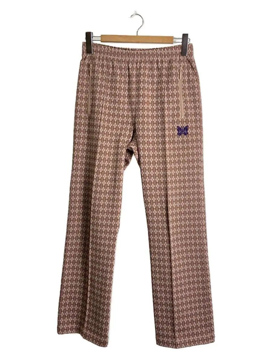 Needles Needles Poly Jacquard Track Pant Beige Size US 30 / EU 46 - 1 Thumbnail