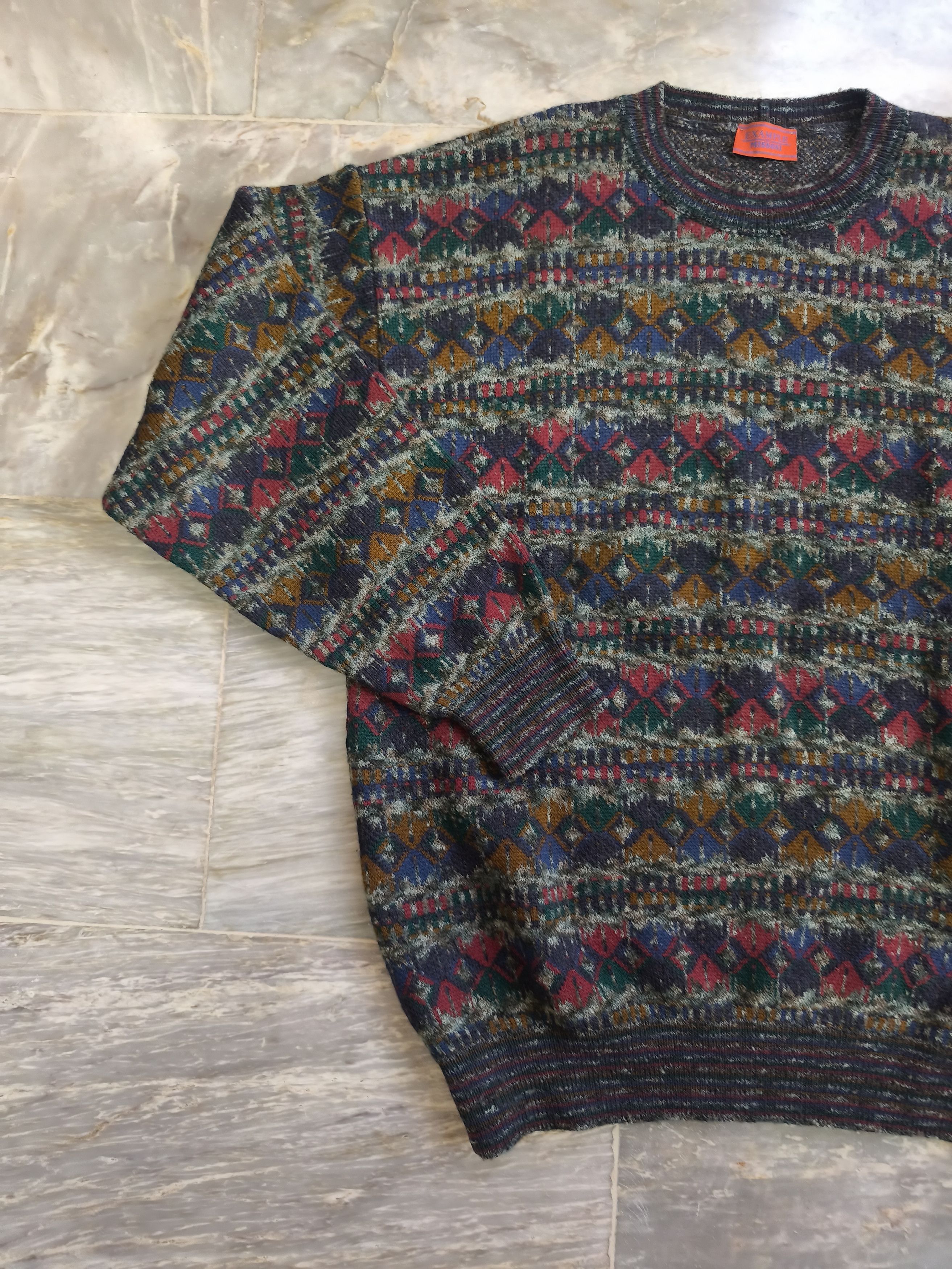 Missoni Vintage Missoni Example Knit Sweater Size US XL / EU 56 / 4 - 2 Thumbnail