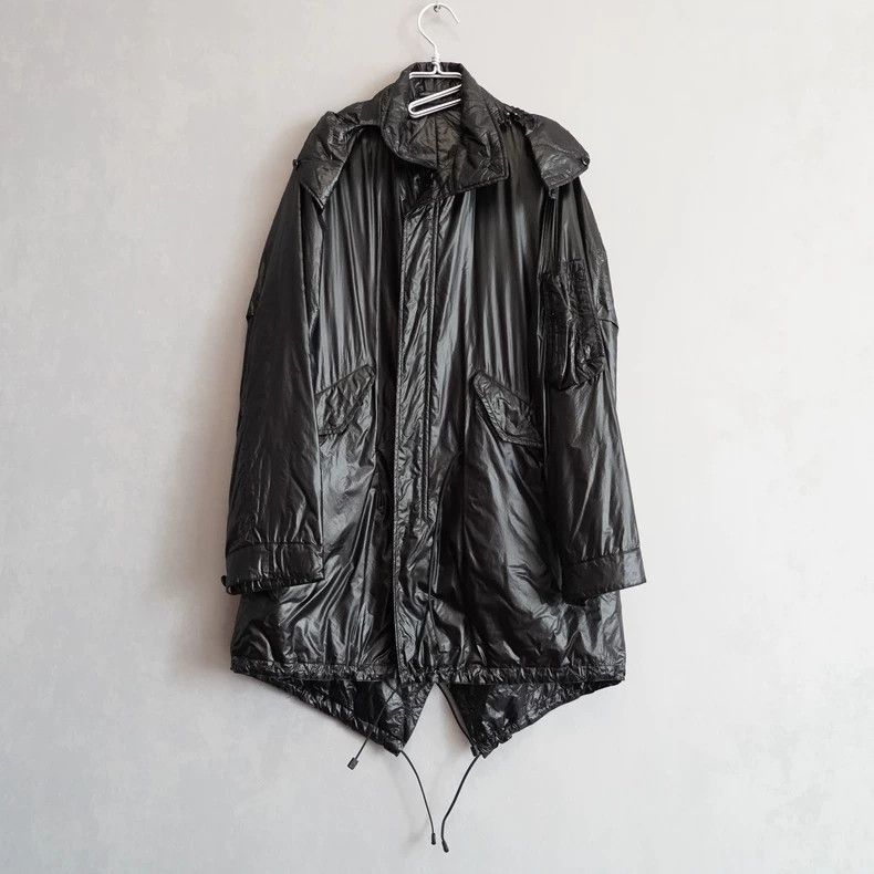Yohji Yamamoto Yohji Yamamoto 13SS Zipper Nylon Fishtail Coat 2503-Nextarr Size US S / EU 44-46 / 1 - 1 Thumbnail
