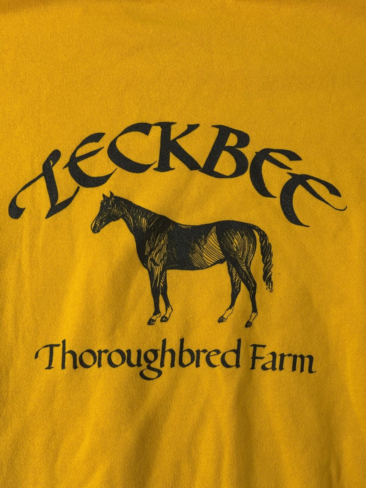 Jerzees VTG Leckbee Thoroughbred Farm Horse Sweatshirt Washington Size US XL / EU 56 / 4 - 5 Thumbnail