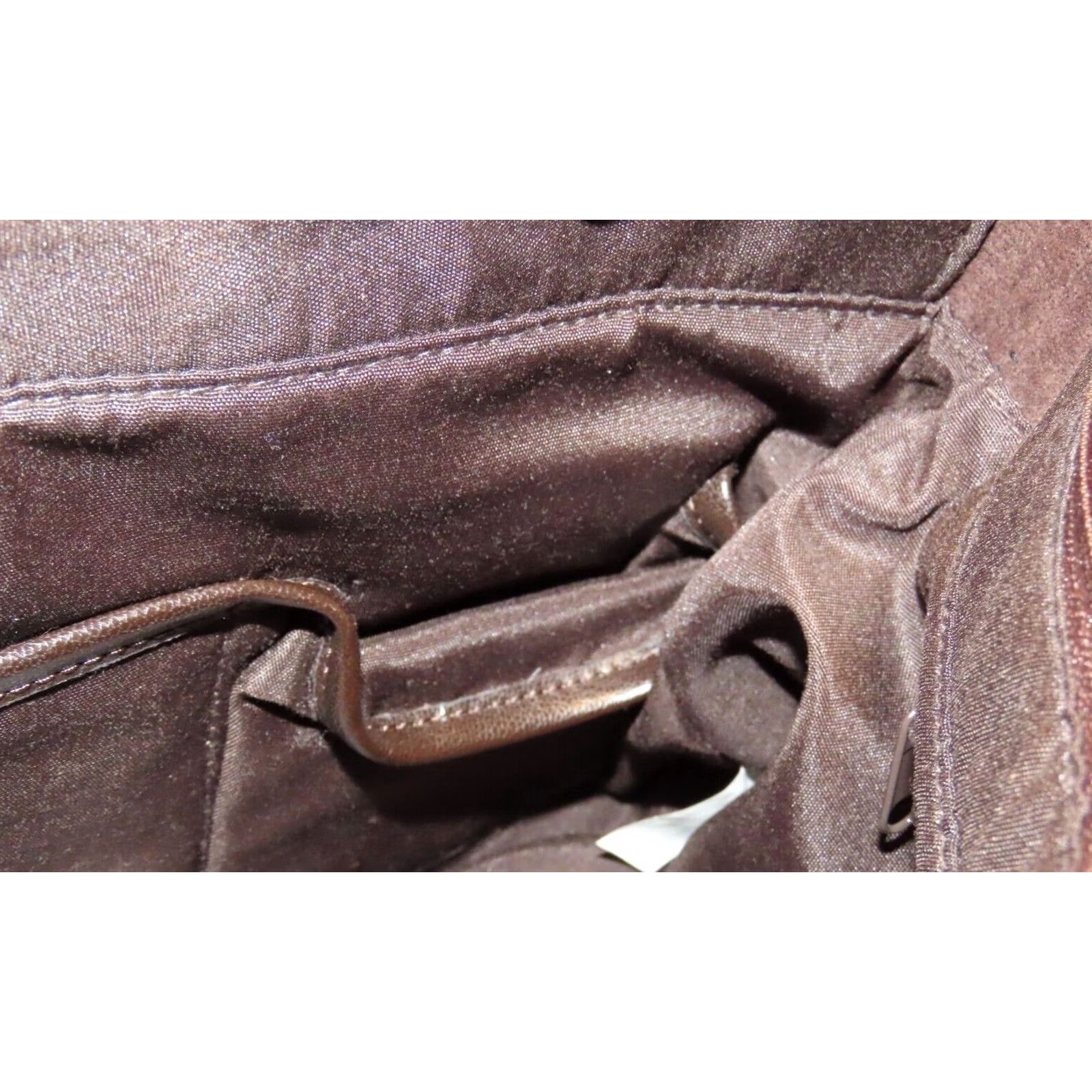 The Sak VINTAGE The Sak Crossbody Bag Small Leather Brown Woven 11x7.5x2 Purse Womens Size ONE SIZE - 7 Thumbnail