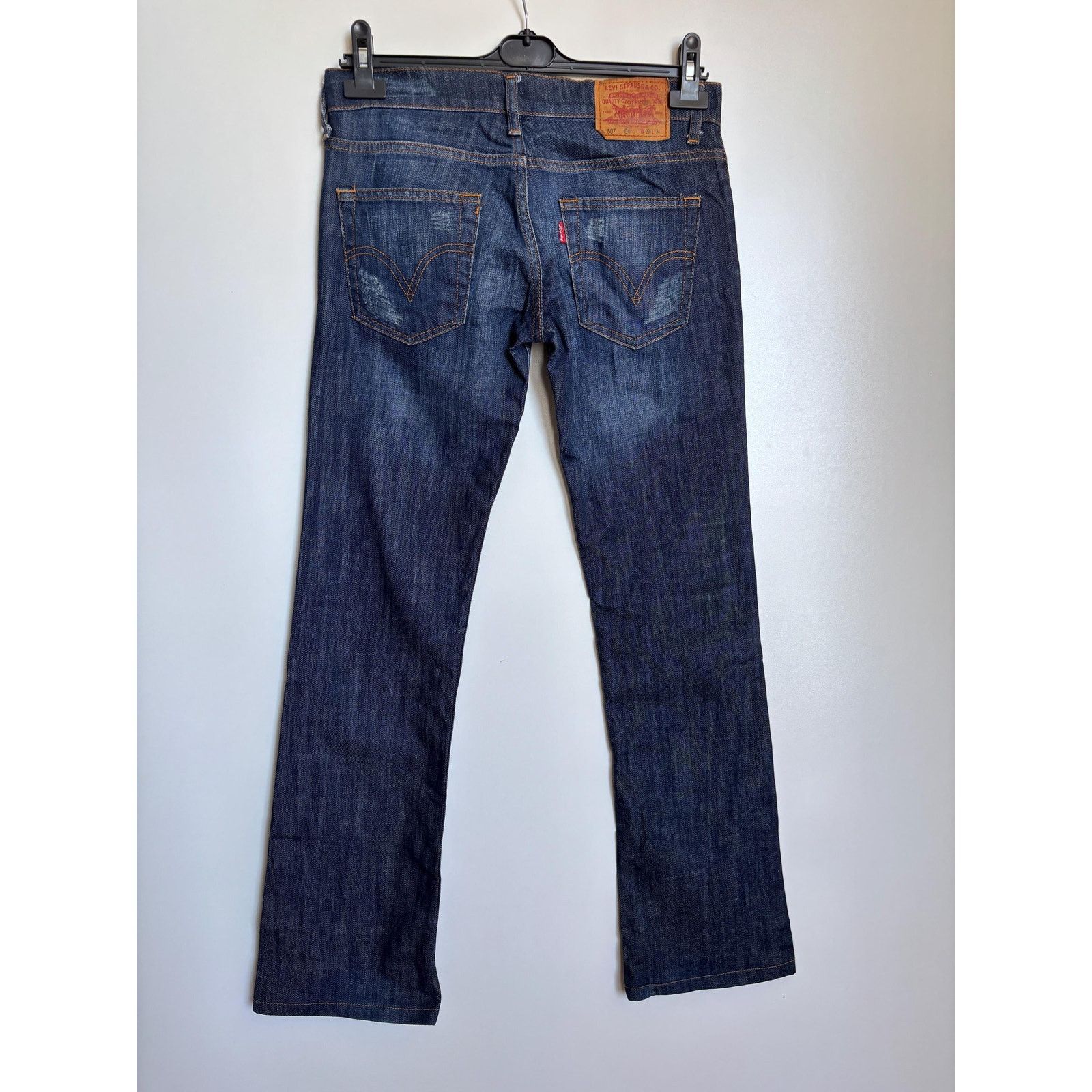 Levi's Levi's 507 W29 L34 Rare Archive 524 Distressed Blue Jeans Size US 29 - 7 Thumbnail