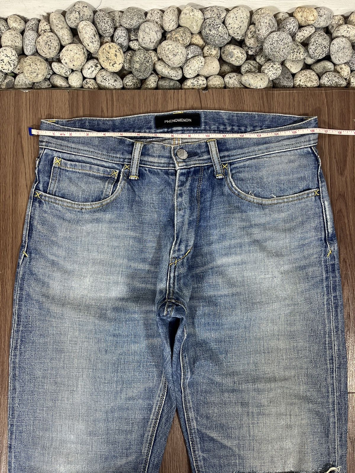 PHENOMENON AW12 Phenomenon Selvedge Denim Size US 33 - 18 Thumbnail