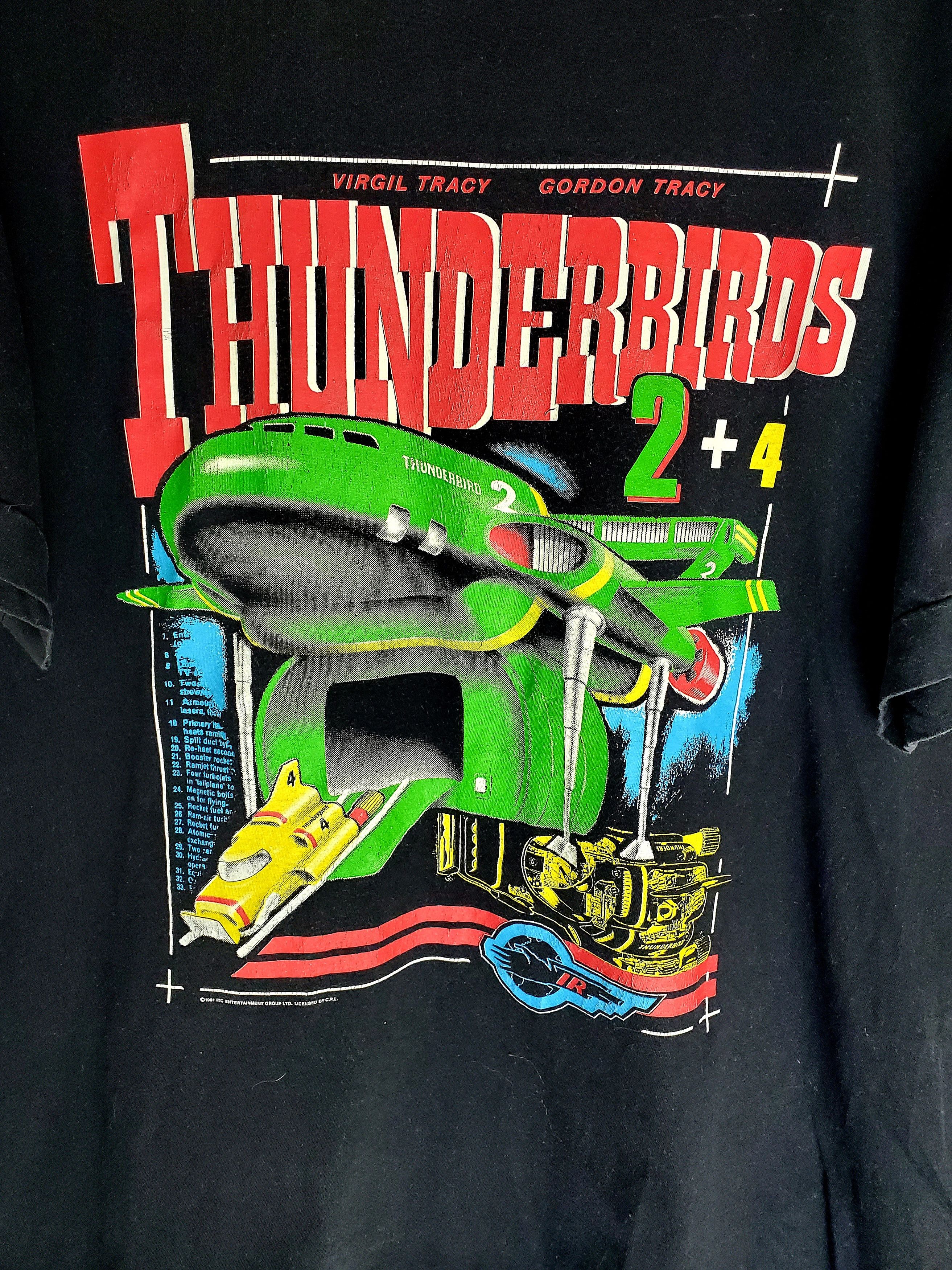 Japanese Brand × Vintage Vintage 1991 Thunderbirds Star Trek 2 Virgil Tee size Xl Size US XL / EU 56 / 4 - 2 Thumbnail