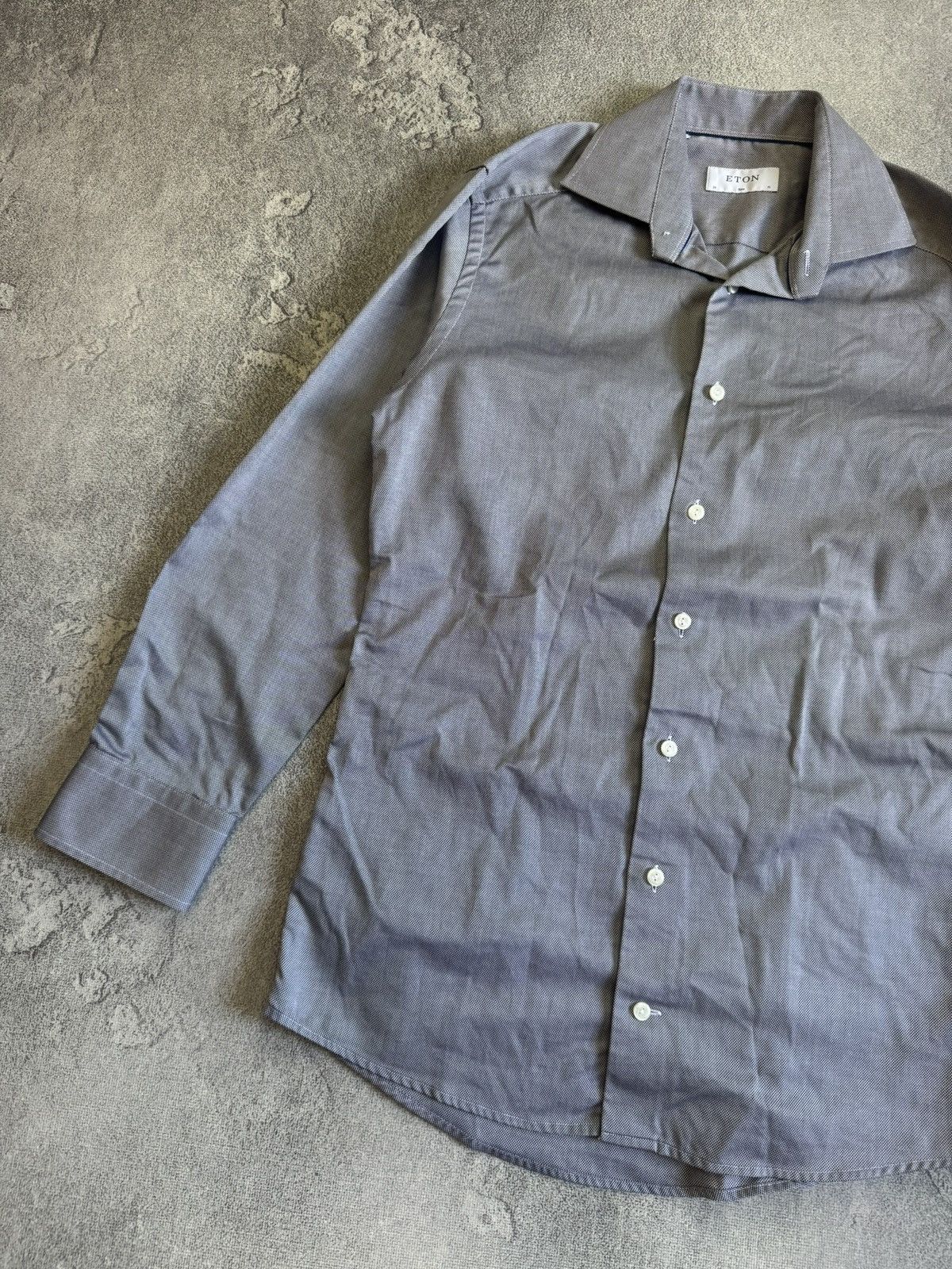 Eton Eton 38/15 S/size shirt button up long sleeve casual Size US S / EU 44-46 / 1 - 8 Thumbnail