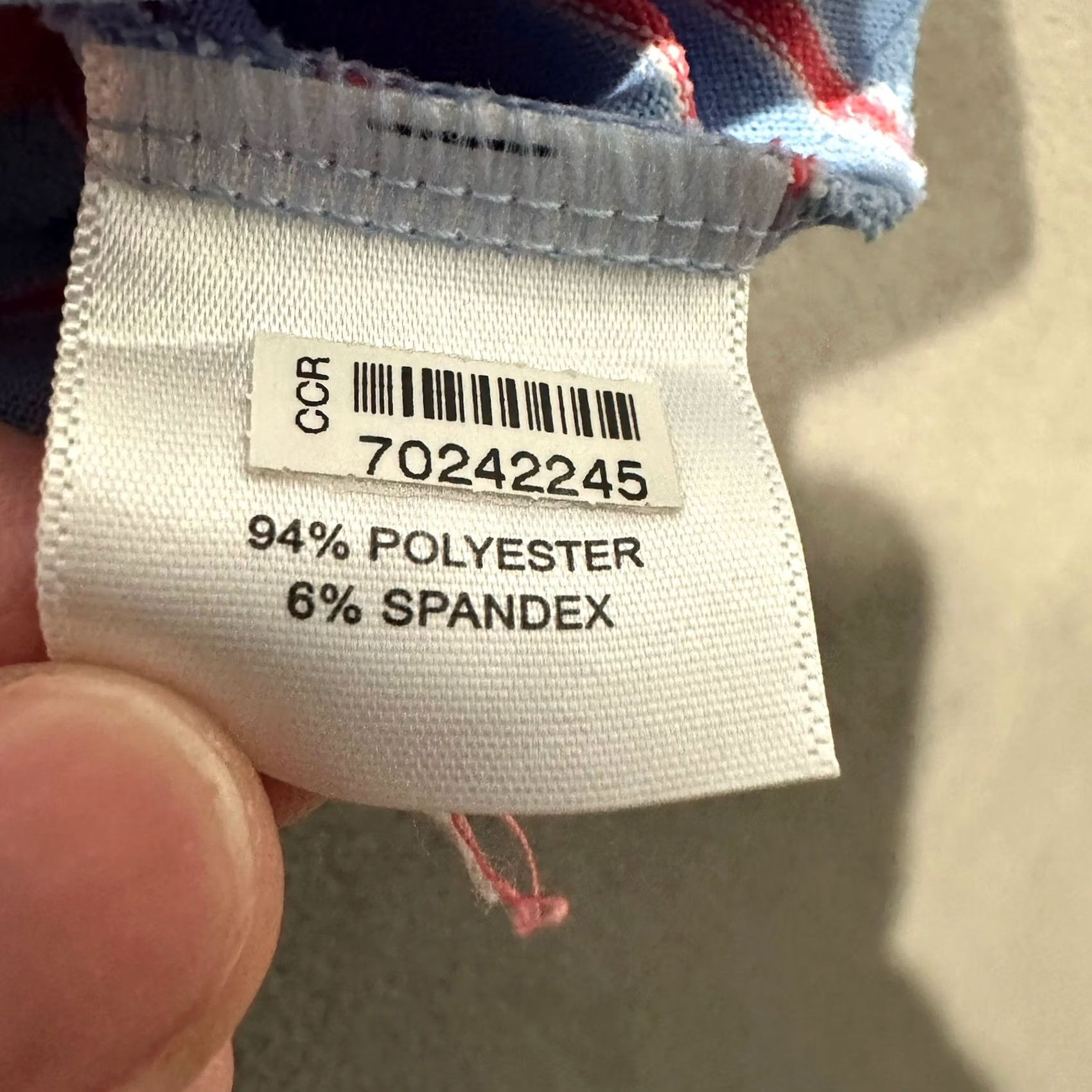 Peter Millar Peter Millar Summer Comfort Shirt Large Blue Pink Striped Golf Polo GUC Size US L / EU 52-54 / 3 - 5 Thumbnail