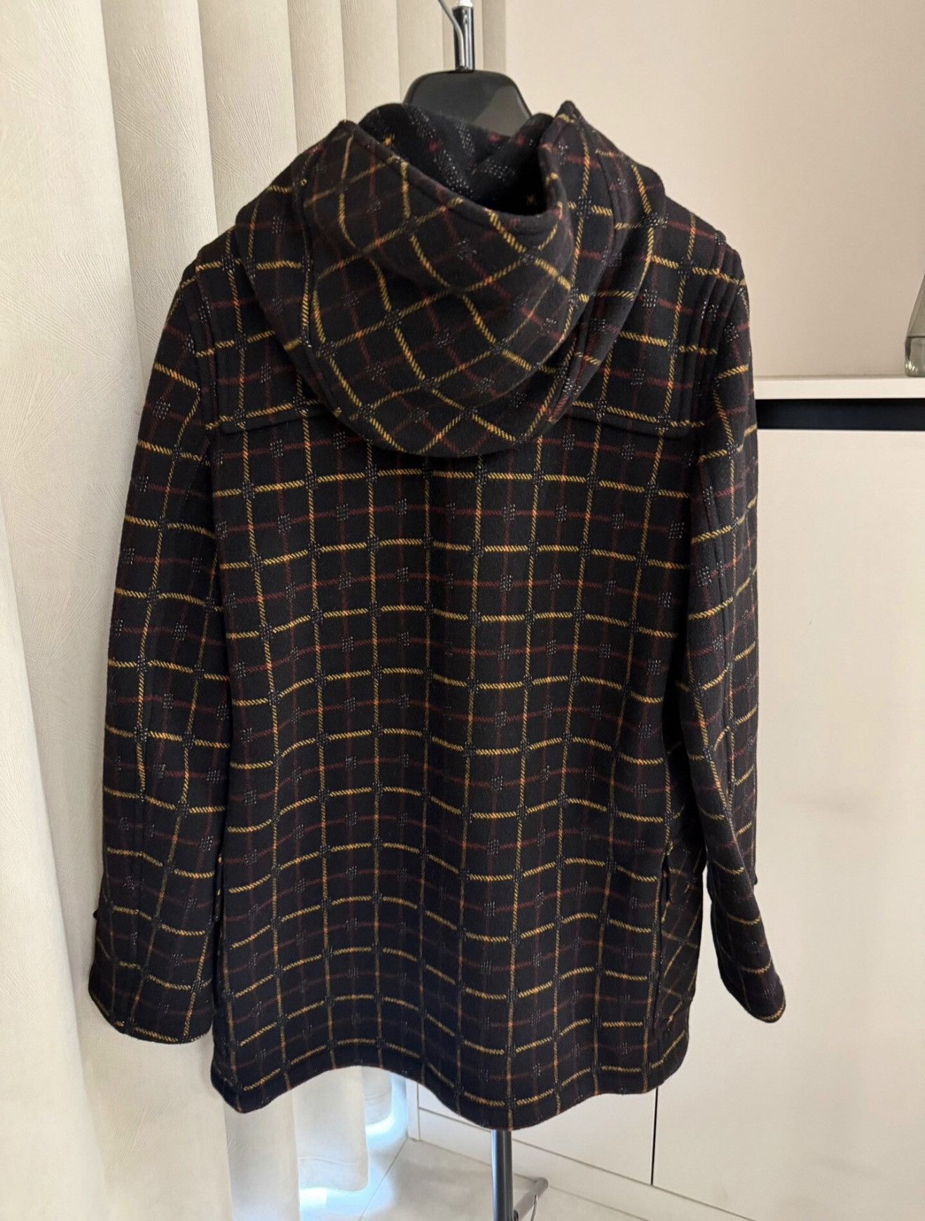 Saint Laurent Paris Saint Laurent Paris 20FW Wool Plaid Toggle Coat Size US M / EU 48-50 / 2 - 2 Thumbnail