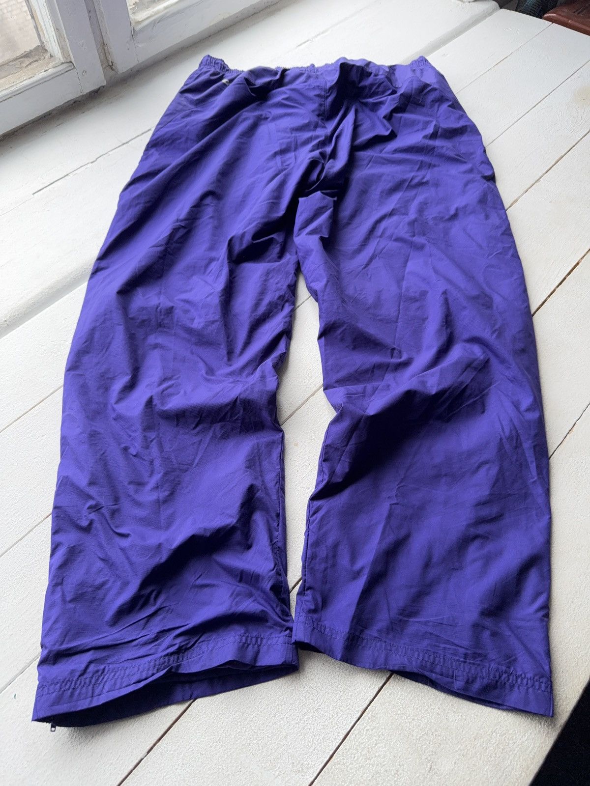 Adidas 00s Retro Adidas Purple Climalite Track Pants Y2K Sport Tech Size US 36 / EU 52 - 9 Thumbnail