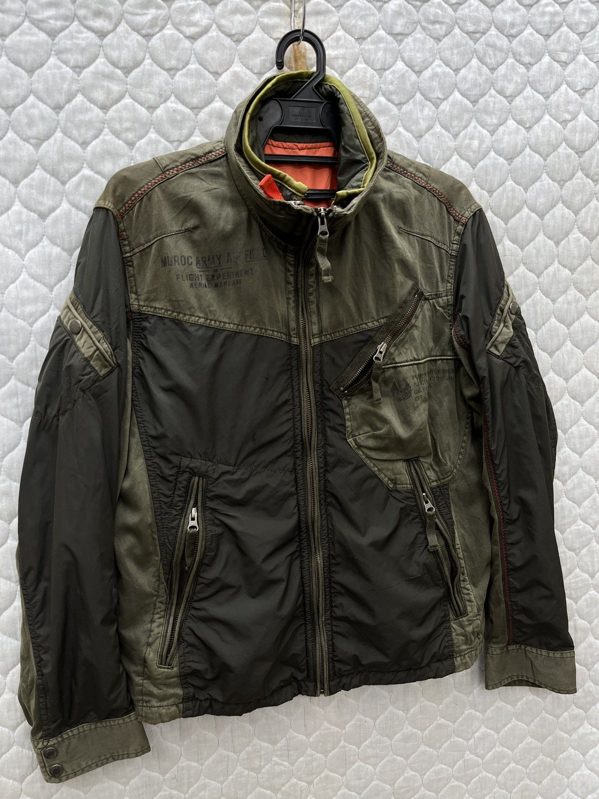 Avirex 🔥🔥🔥STEALS AVIREX MILITARY TACTICAL JACKET Size US S / EU 44-46 / 1 - 2 Thumbnail