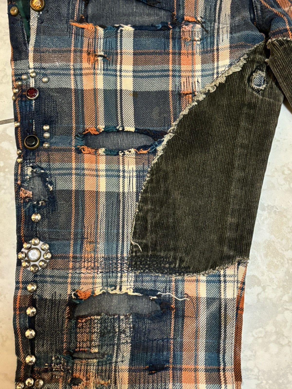 Kapital Rare FW14 1st release Kapital Kountry gemstone studded pants Size US 30 / EU 46 - 15 Thumbnail
