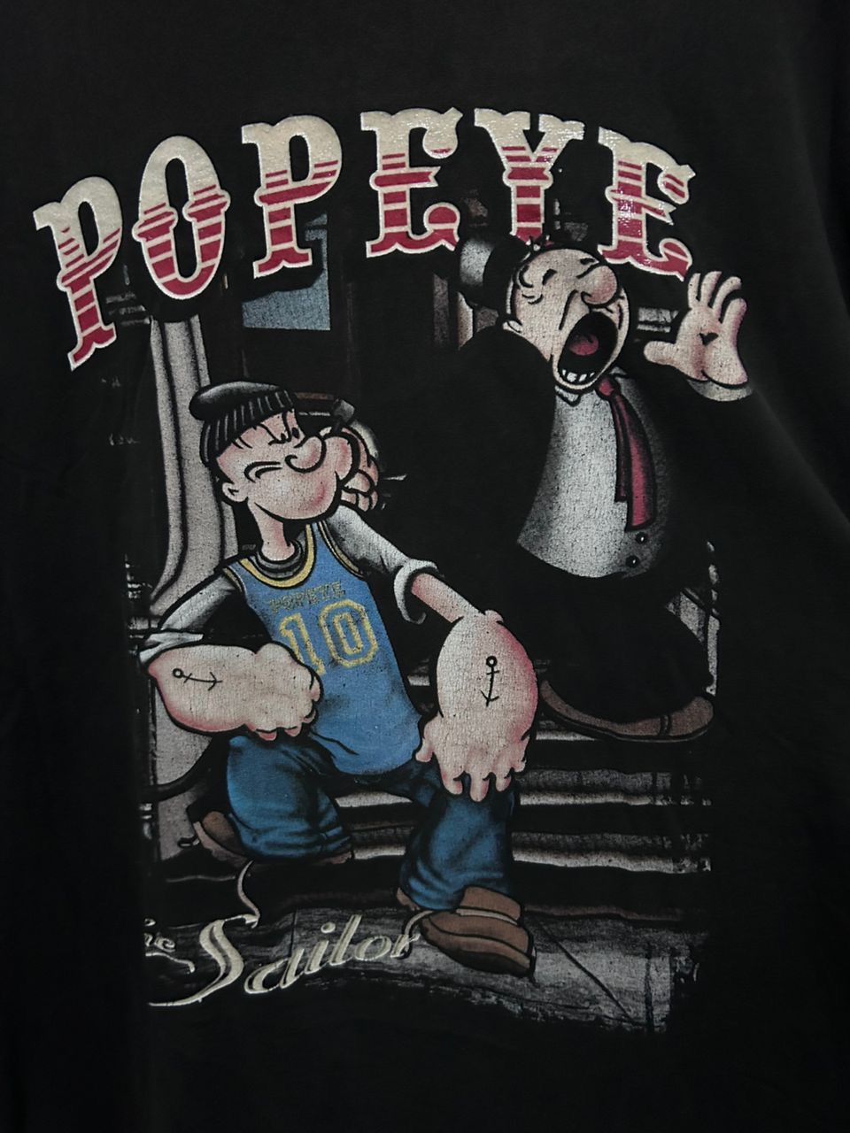 Vintage Popeye The Sailor Man Size US XL / EU 56 / 4 - 2 Thumbnail