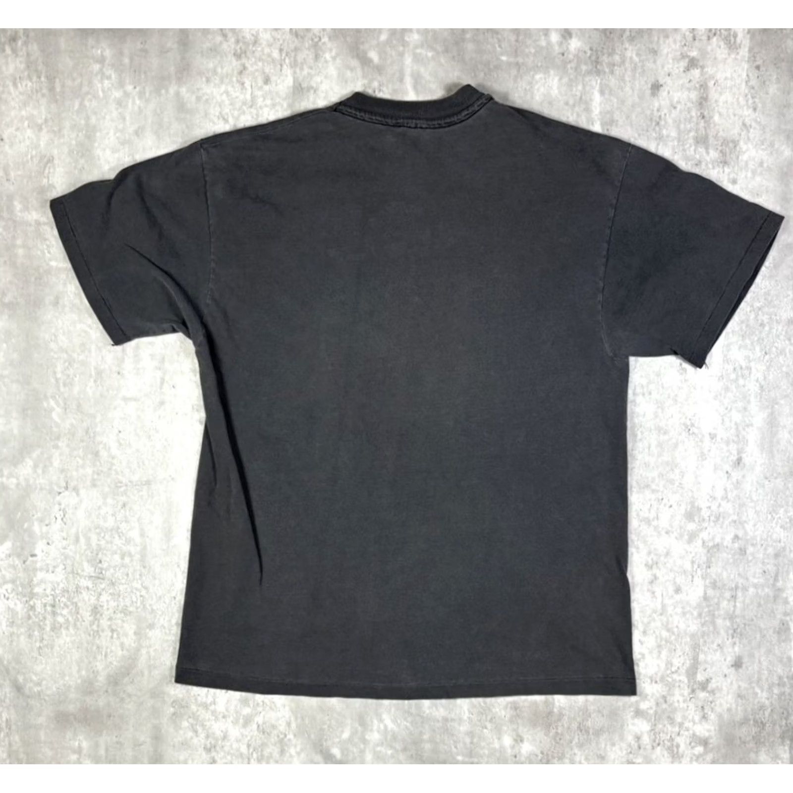 Hanes VINTAGE Hanes Black T-Shirt Mens 90s Graphic Print Crew Neck Short Sleeve Size L Vintage 90s Theme Size US L / EU 52-54 / 3 - 6 Thumbnail