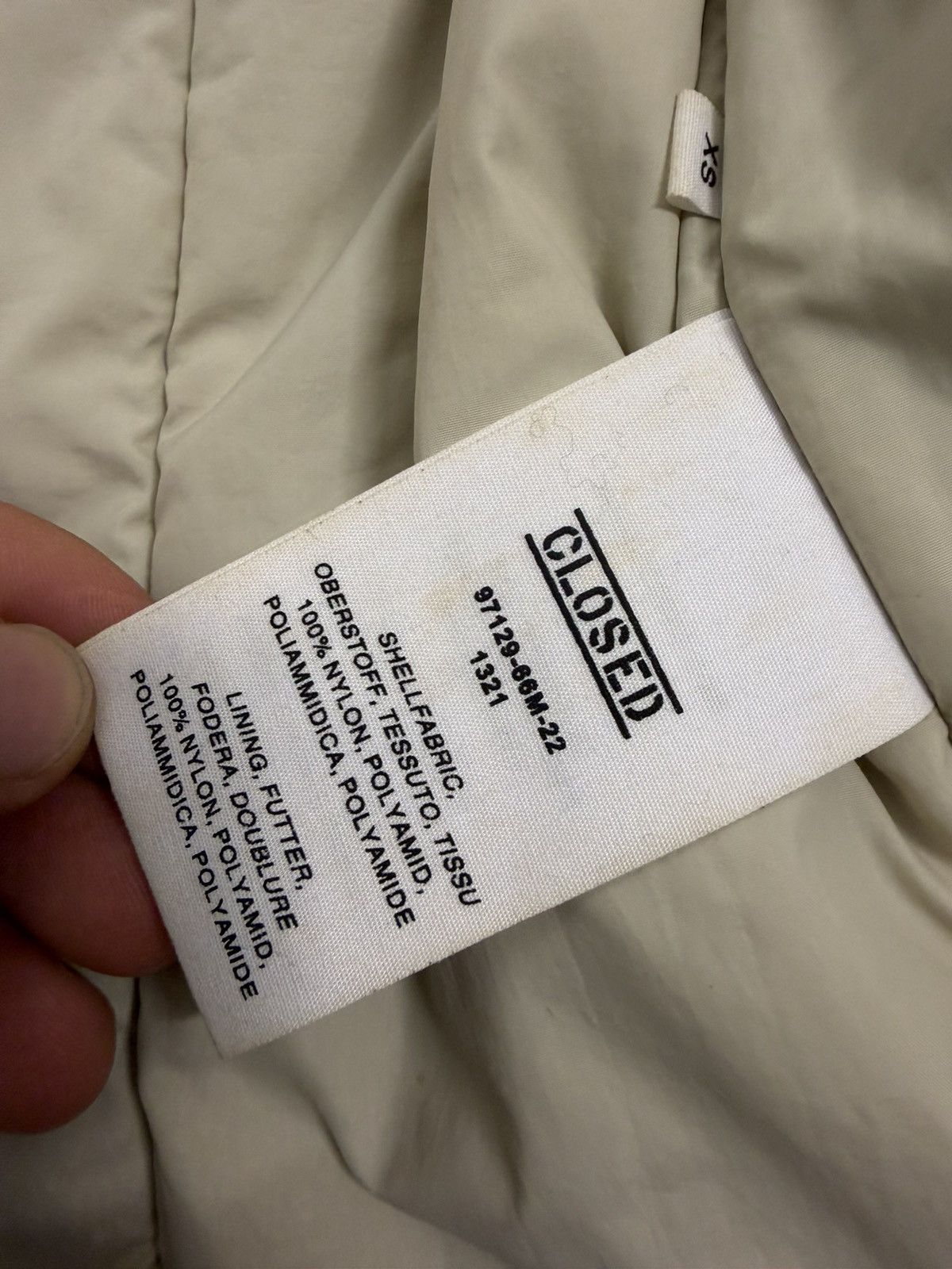 CLOSED Closed Futuristic Multizip Insulated Jacket Size XS / US 0-2 / IT 36-38 - 14 Thumbnail