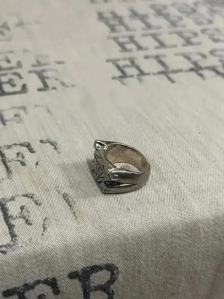 Undercover undercover 01AW silver diamond ring Size ONE SIZE - 6 Thumbnail