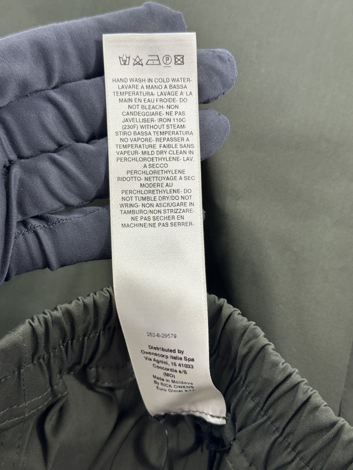 Rick Owens BOXERS 25 BOSCO STRAIGHT LEG SHORTS Size US 36 / EU 52 - 4 Thumbnail