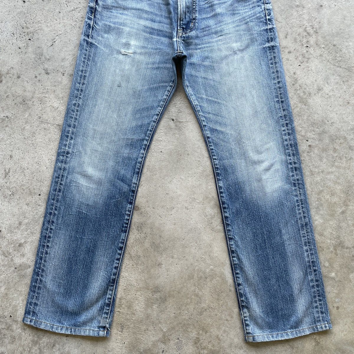 Japanese Brand Vintage Faded Japanese Brand Jeans Denim Pants W32x29.5 Size US 32 / EU 48 - 4 Thumbnail