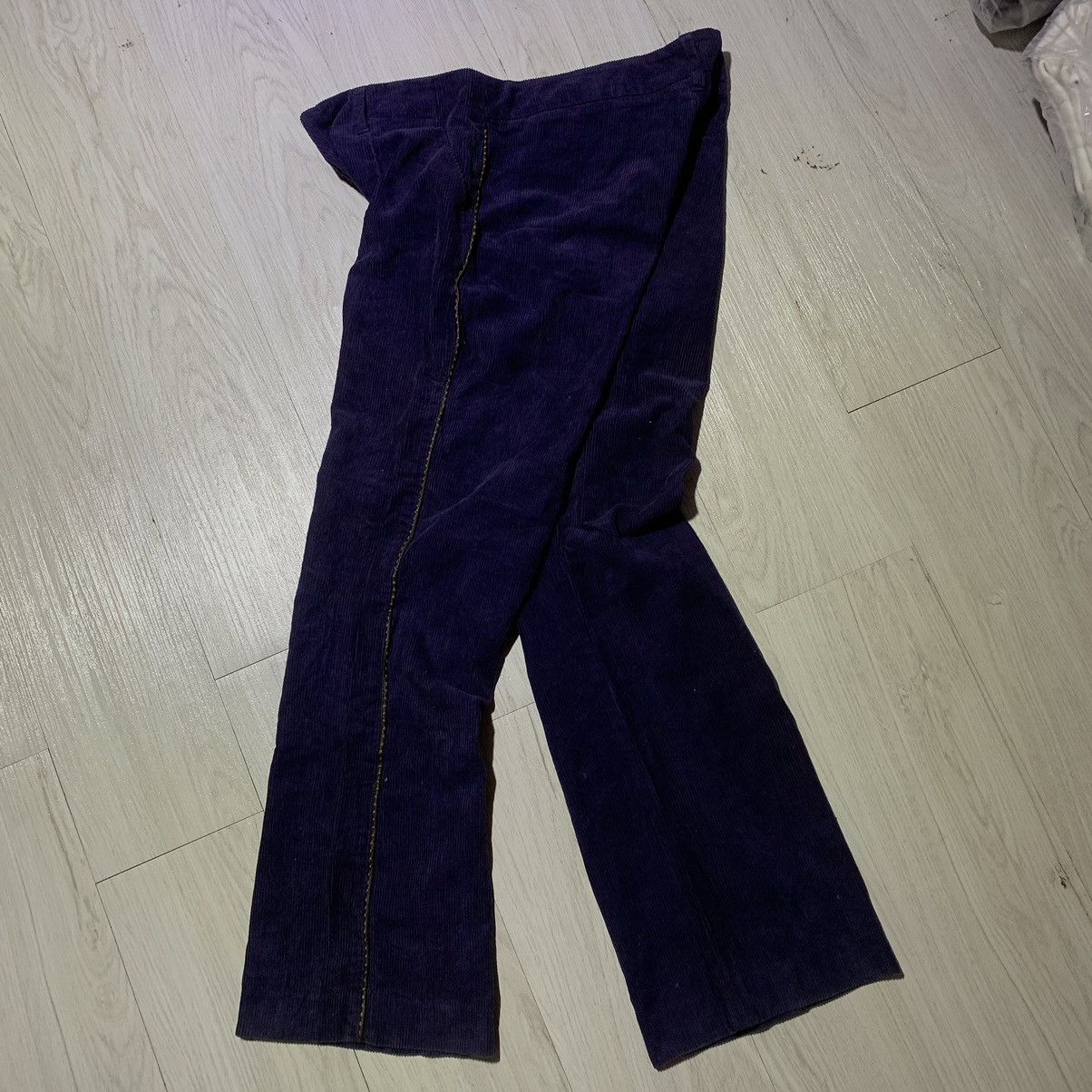 Designer × Fendi × Vintage 2000s Fendi Corduroy Pants Size US 34 / EU 50 - 1 Thumbnail