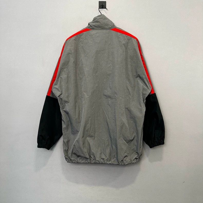 Balenciaga Balenciaga Black and grey logo patchwork assault jacket 250 Size US S / EU 44-46 / 1 - 4 Thumbnail