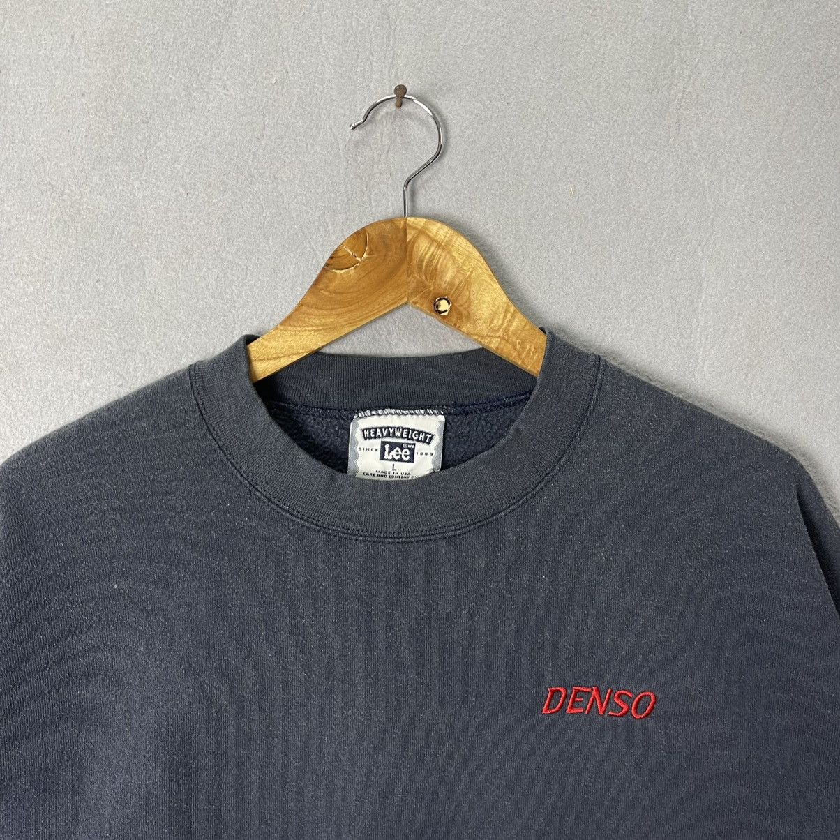 Lee Vintage Lee Heavyweight Denso Embroidered Sweatshirt Size US L / EU 52-54 / 3 - 2 Thumbnail