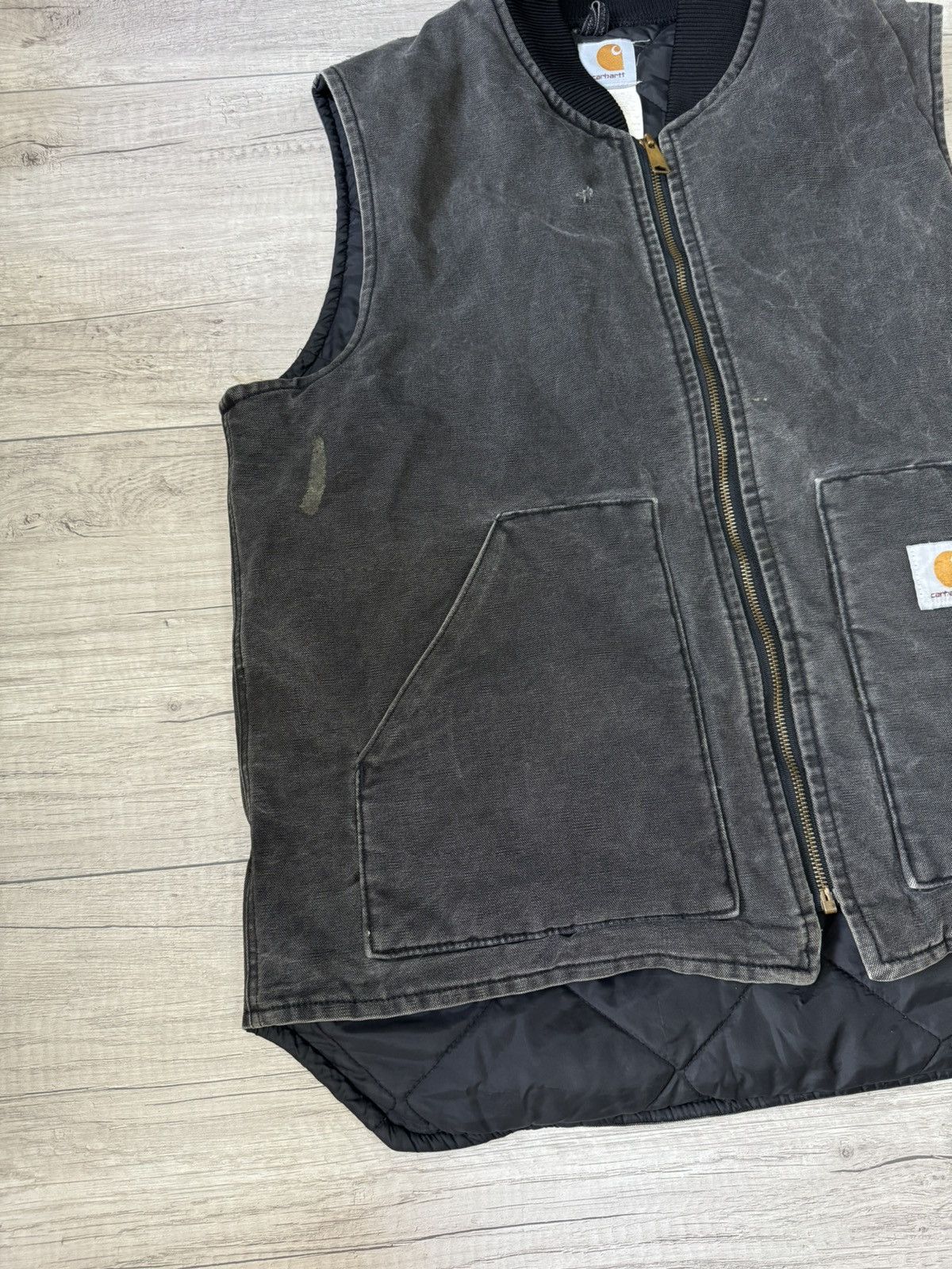 Carhartt Vintage Carhartt Workwear Vest Distressed Fade Made in USA Size US XL / EU 56 / 4 - 2 Thumbnail