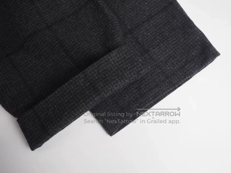 Comme des Garcons Comme Des Garcons size S Black and grey checkered wool nin Size 23" - 5 Thumbnail