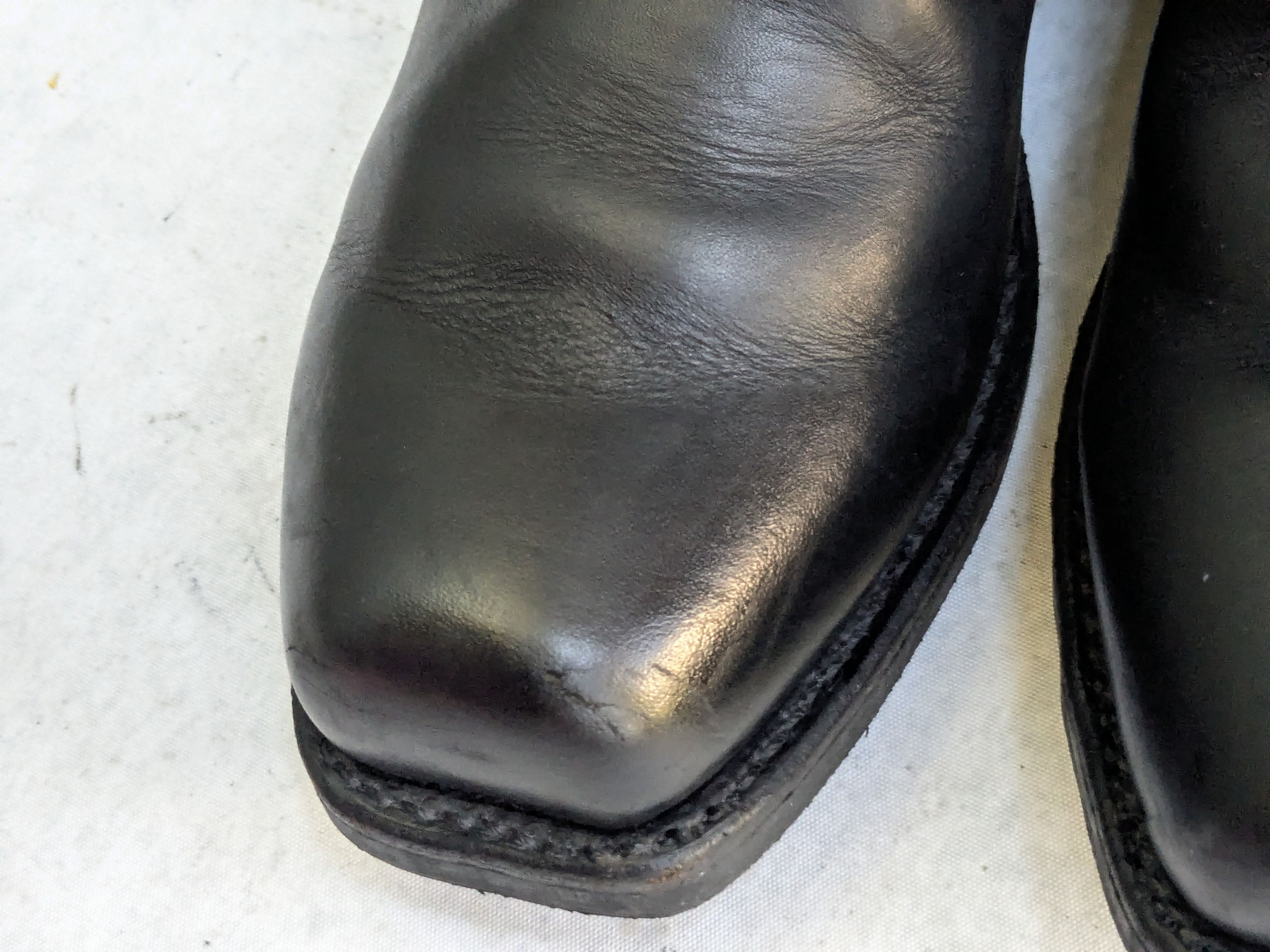Frye Frye Harness Boots Black Leather 11 M Leather Buckle Size US 11 / EU 44 - 3 Thumbnail