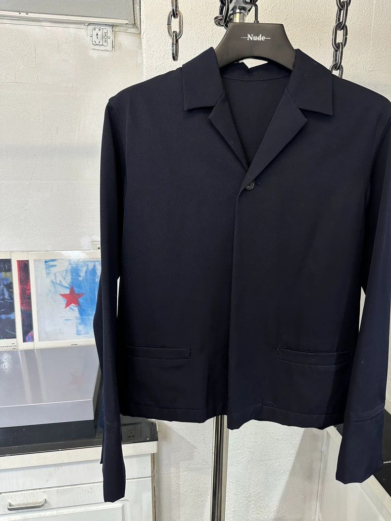 Yohji Yamamoto yohji yamamoto size os Wool pullover jacket 2502-Nextarrow Size US M / EU 48-50 / 2 - 4 Thumbnail