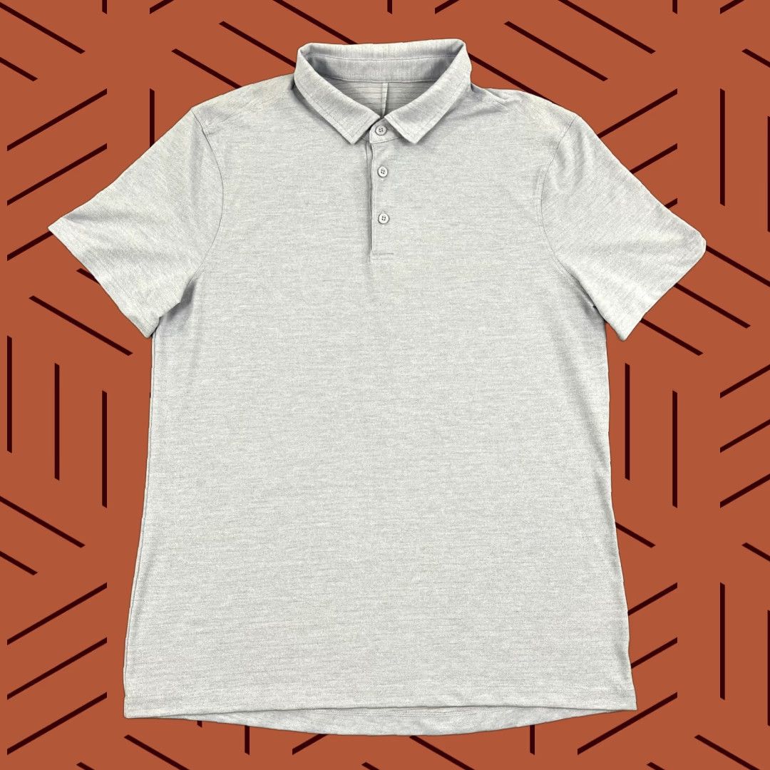 Lululemon LULULEMON Shirt Large Light Blue Performance Golf Sport Preppy Stretch Mens Size US L / EU 52-54 / 3 - 1 Thumbnail