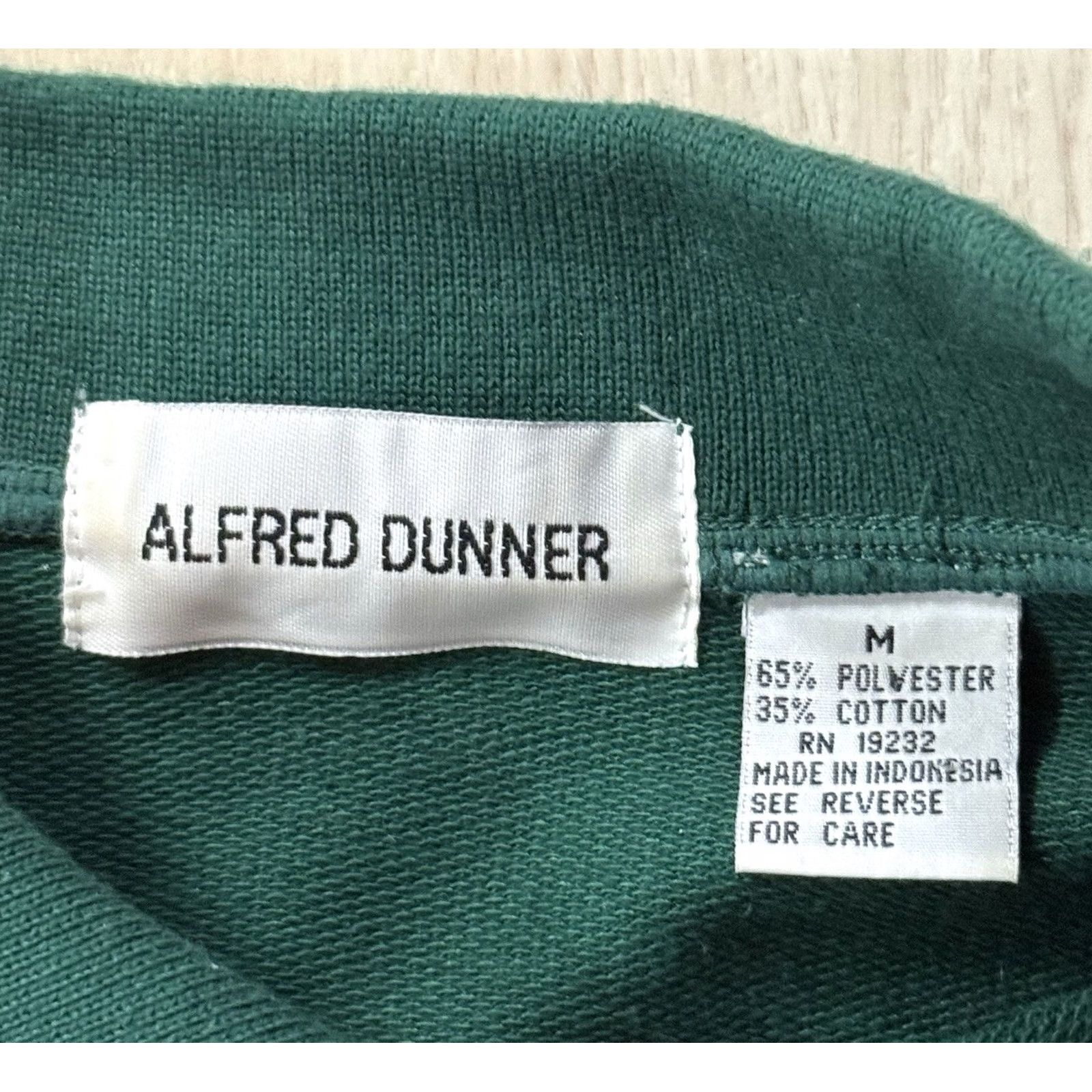 Vintage VINTAGE Alfred Dunner Embroidered Sweatshirt Medium Cottagecore Grandma Sweatshirt Pullover Long Sleeve Green 80s 90s Bird Flower USA Womens Size M / US 6-8 / IT 42-44 - 8 Thumbnail