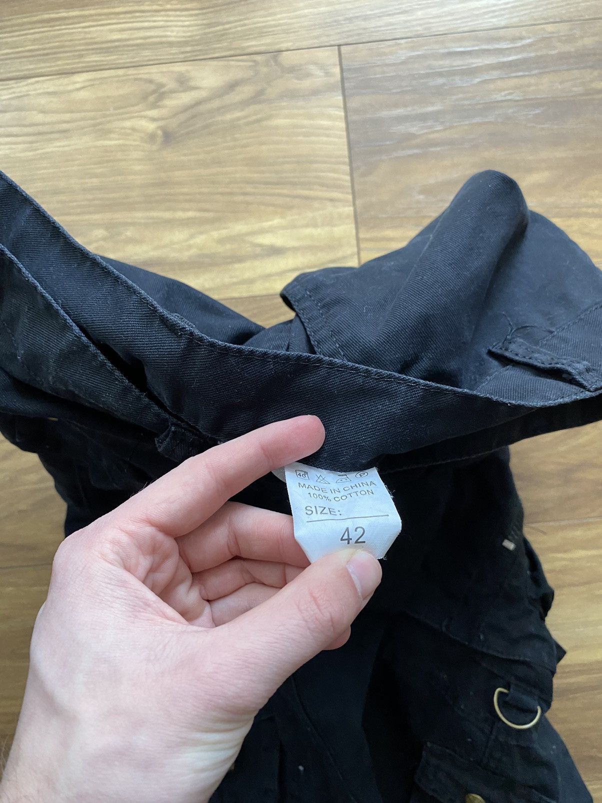 Japanese Brand Avant Garde Cargo Pants Japanese Style, Y2K,Denim pants Size US 42 / EU 58 - 6 Thumbnail