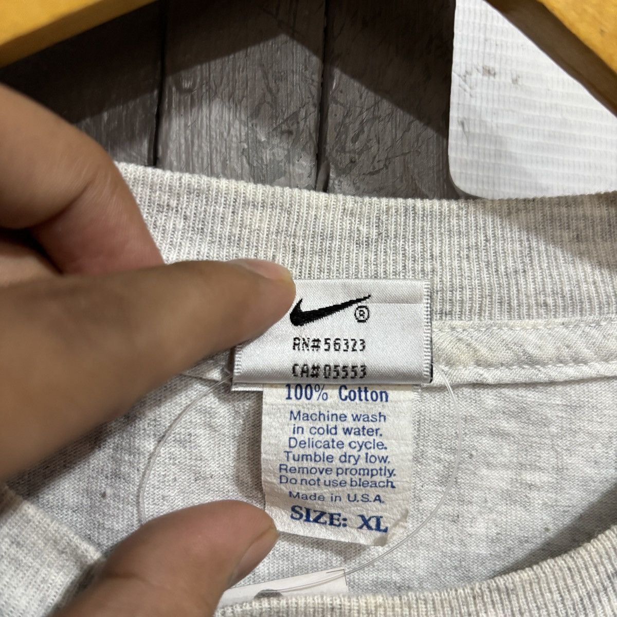 Nike Vintage Nike big swoosh Size US XL / EU 56 / 4 - 5 Thumbnail