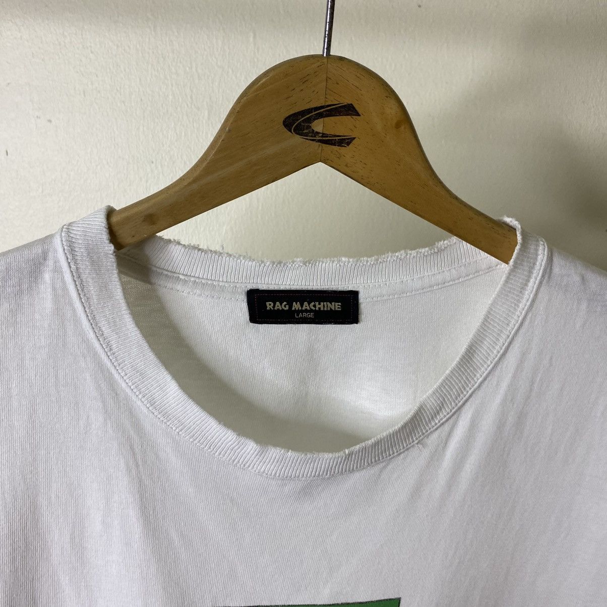 Vintage 2000s Rag Machine x Beethoven Portrait Artwork T Shirt Size US L / EU 52-54 / 3 - 3 Thumbnail