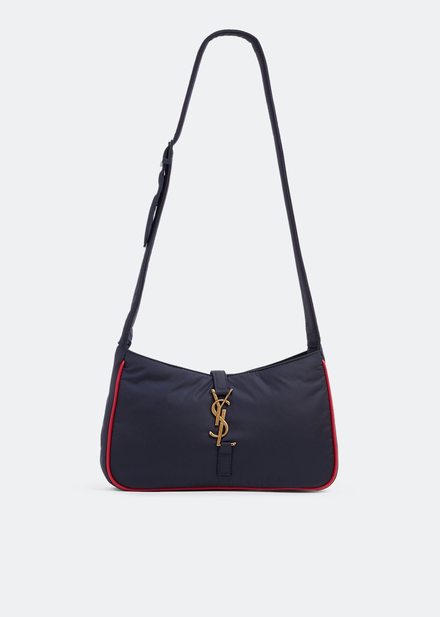 Saint Laurent Paris o1s1wg111124 Dup / Size: OS / Le 5 À 7 Crossbody Bag in Blue Size ONE SIZE - 1 Thumbnail