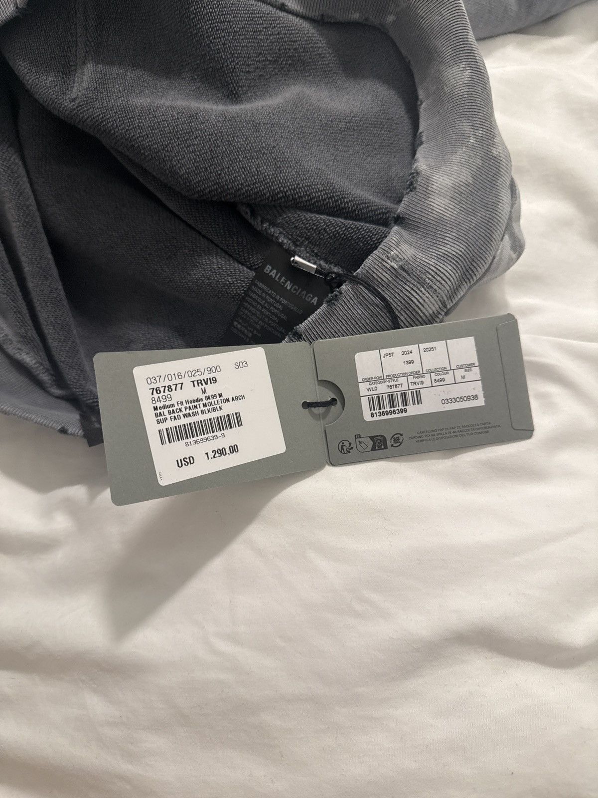 Balenciaga Balenciaga Hoodie Size US M / EU 48-50 / 2 - 9 Thumbnail