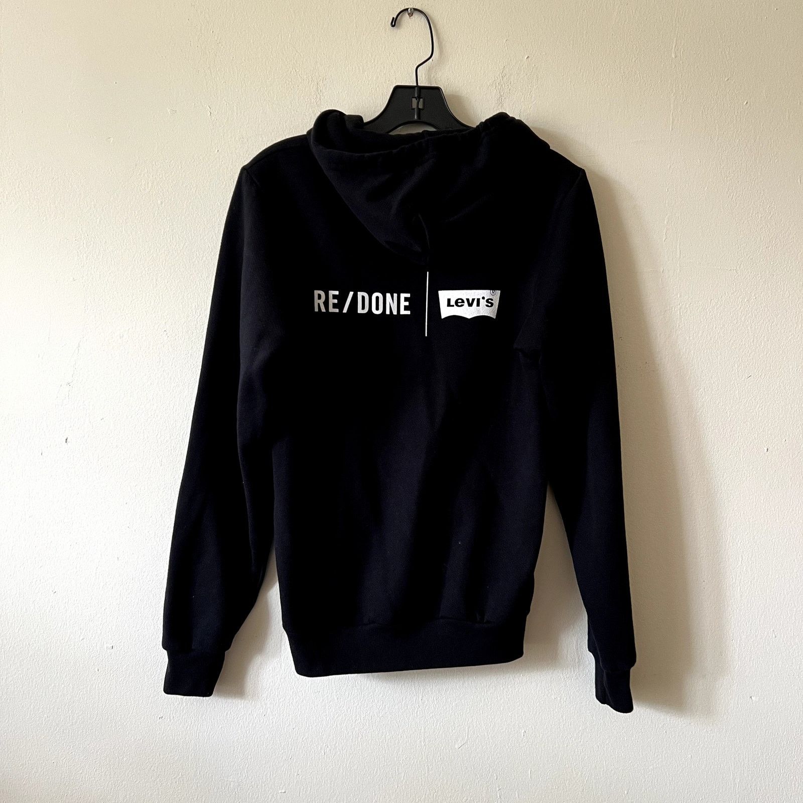 RE/DONE Re/Done Levi's Black Equal Hoodie Size S CLM Size S / US 4 / IT 40 - 4 Thumbnail