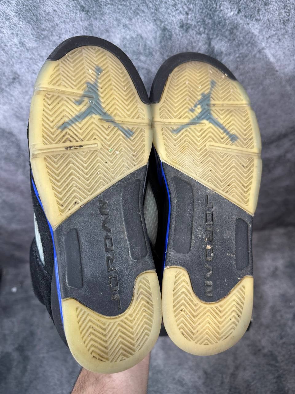 Jordan Brand Size 6.5Y | Jordan 5 Racer Blue With Box | Pre-Owned Size US 6.5 / EU 39-40 - 4 Thumbnail