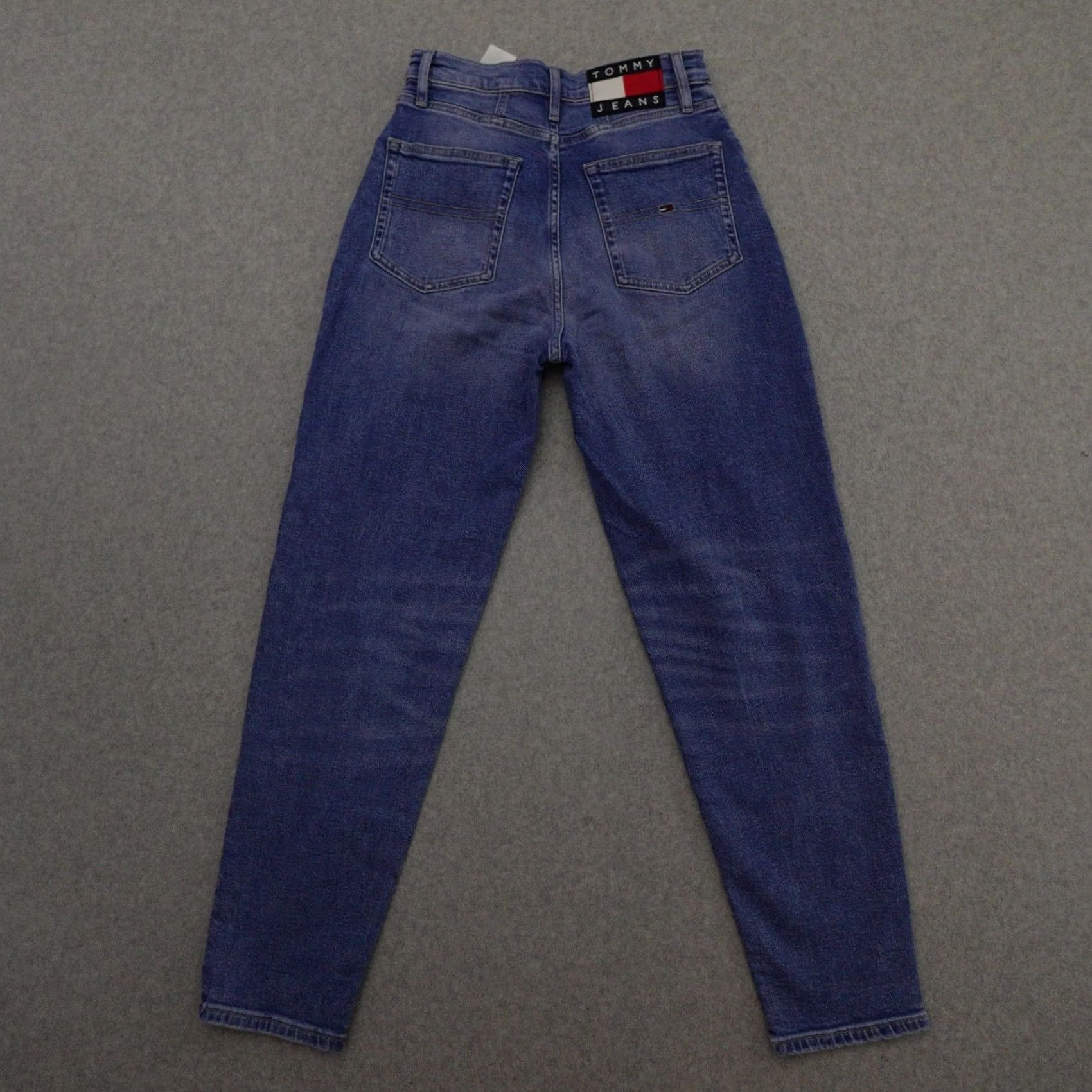 Tommy Hilfiger TOMMY HILFIGER Jeans Womens 25 (25X27) High Rise Tapered Blue Jeans Size 42" / US 20 - 2 Thumbnail