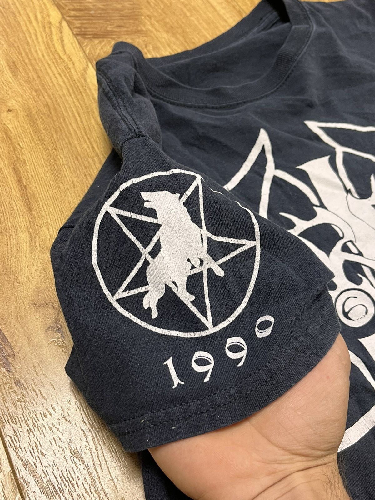 Band Tees × Vintage Marduk Legions Distressed Black Metal T-shirt Vintage Size US M / EU 48-50 / 2 - 3 Thumbnail