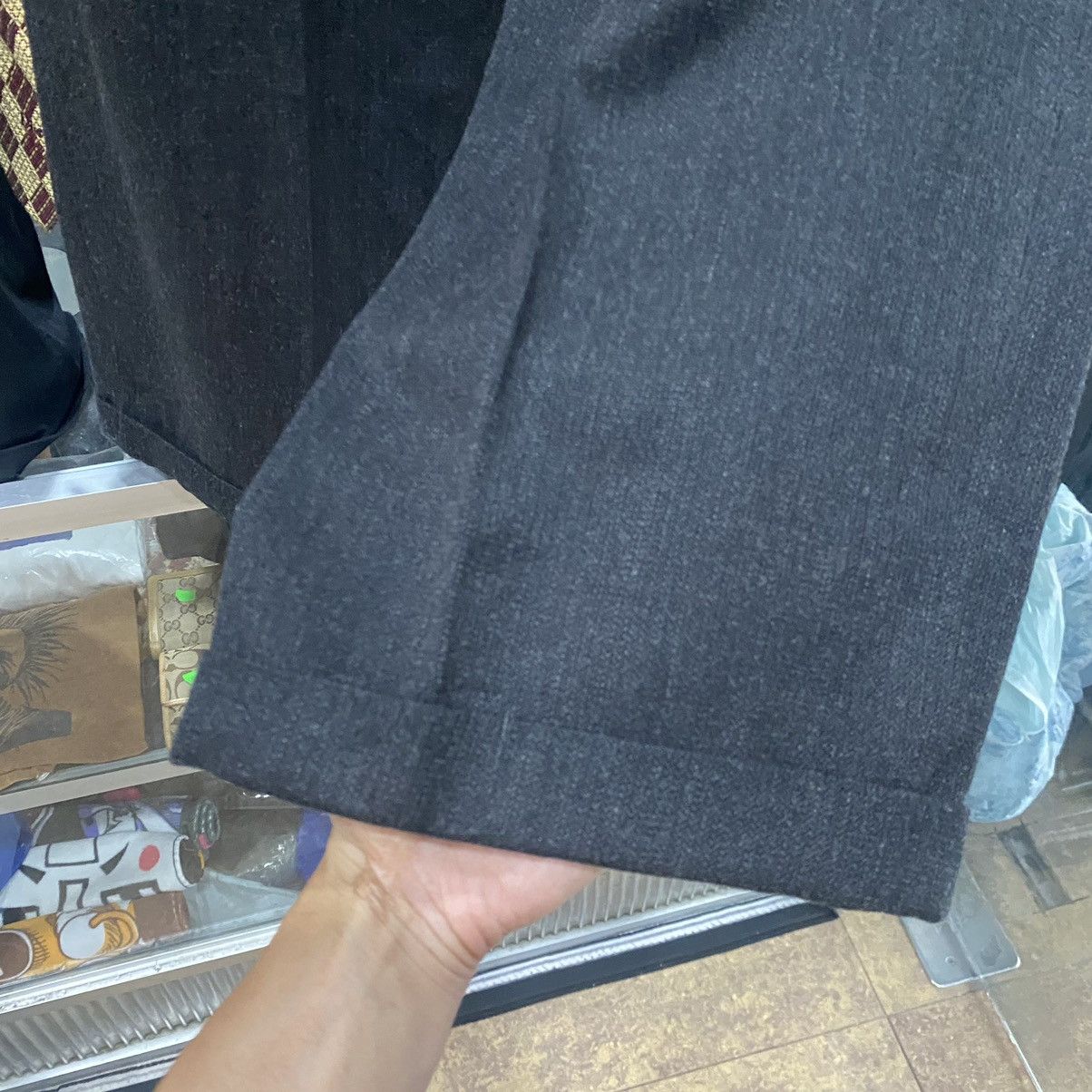 Burberry × Burberry Prorsum 💥Vintage Burberrys Of London Black Trouser Pants Like New Size US 36 / EU 52 - 6 Thumbnail