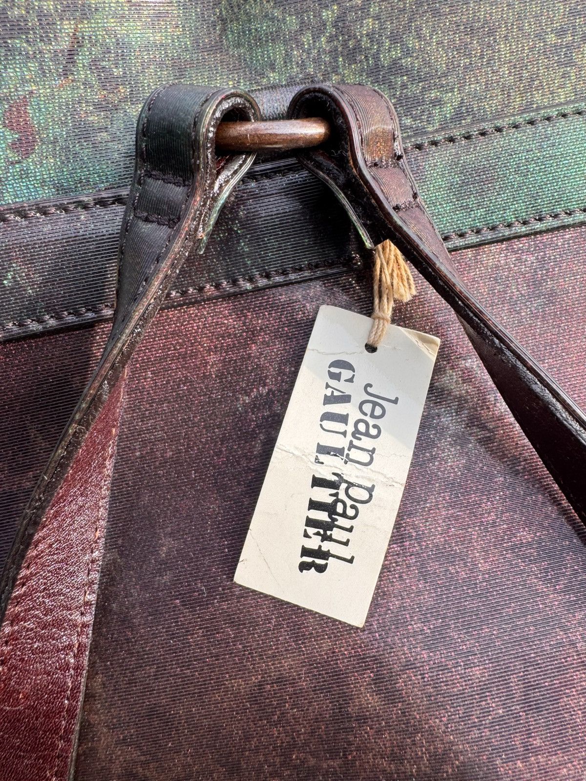 Jean Paul Gaultier Jean Paul Gaultier aw1995 Cyber Rust Bag Size ONE SIZE - 4 Thumbnail