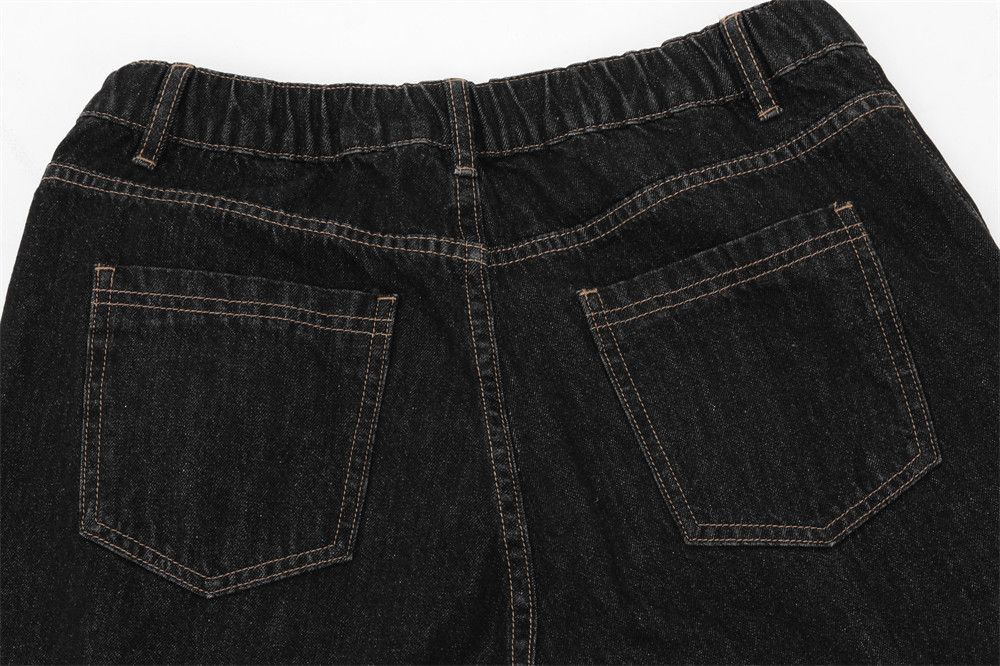 Japanese Brand × Vintage American retro men's loose workwear denim shorts Size US 32 / EU 48 - 5 Thumbnail