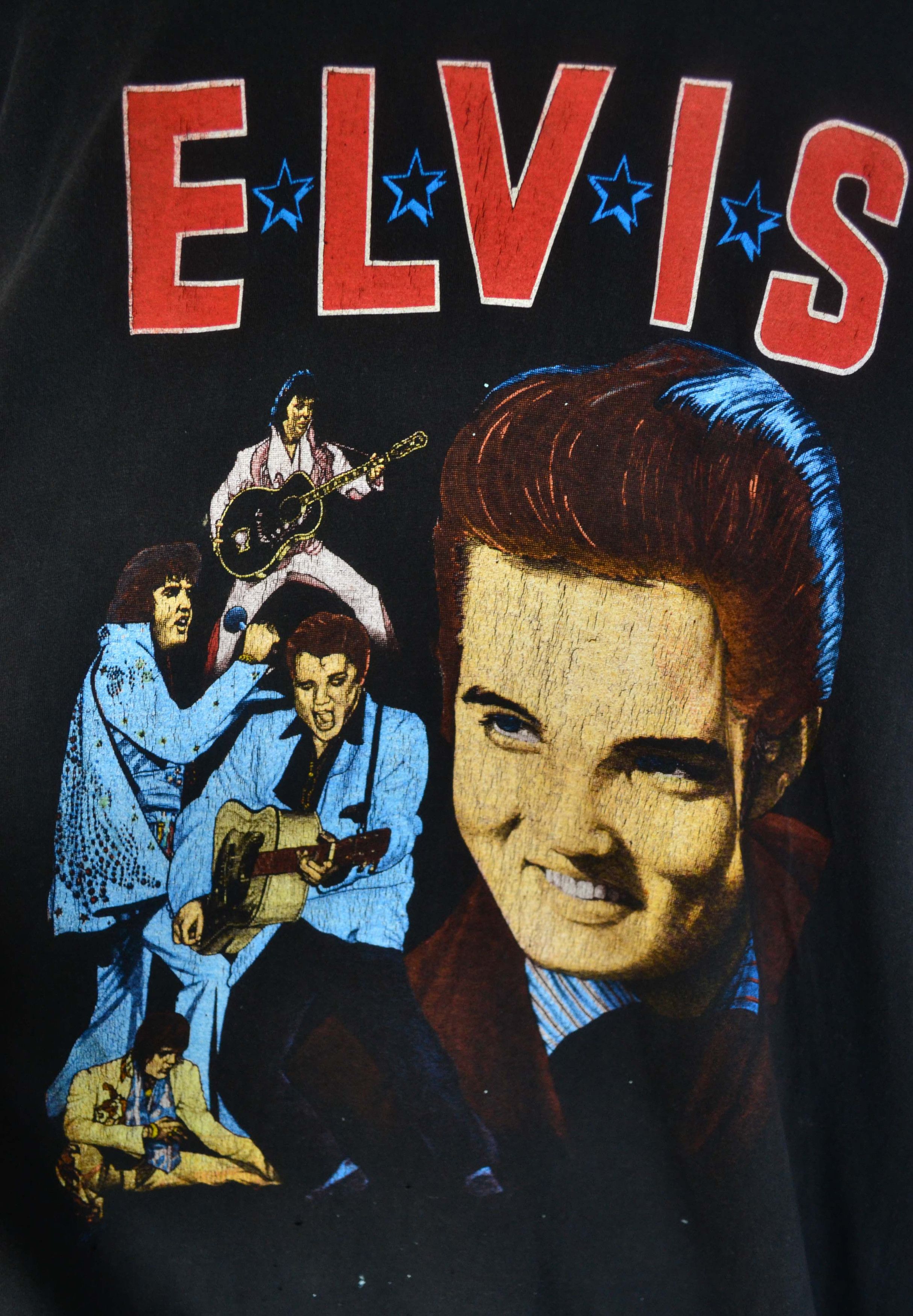Band Tees Elvis Presley Great Elvis Vintage T-shirt L big logo Size US L / EU 52-54 / 3 - 6 Thumbnail