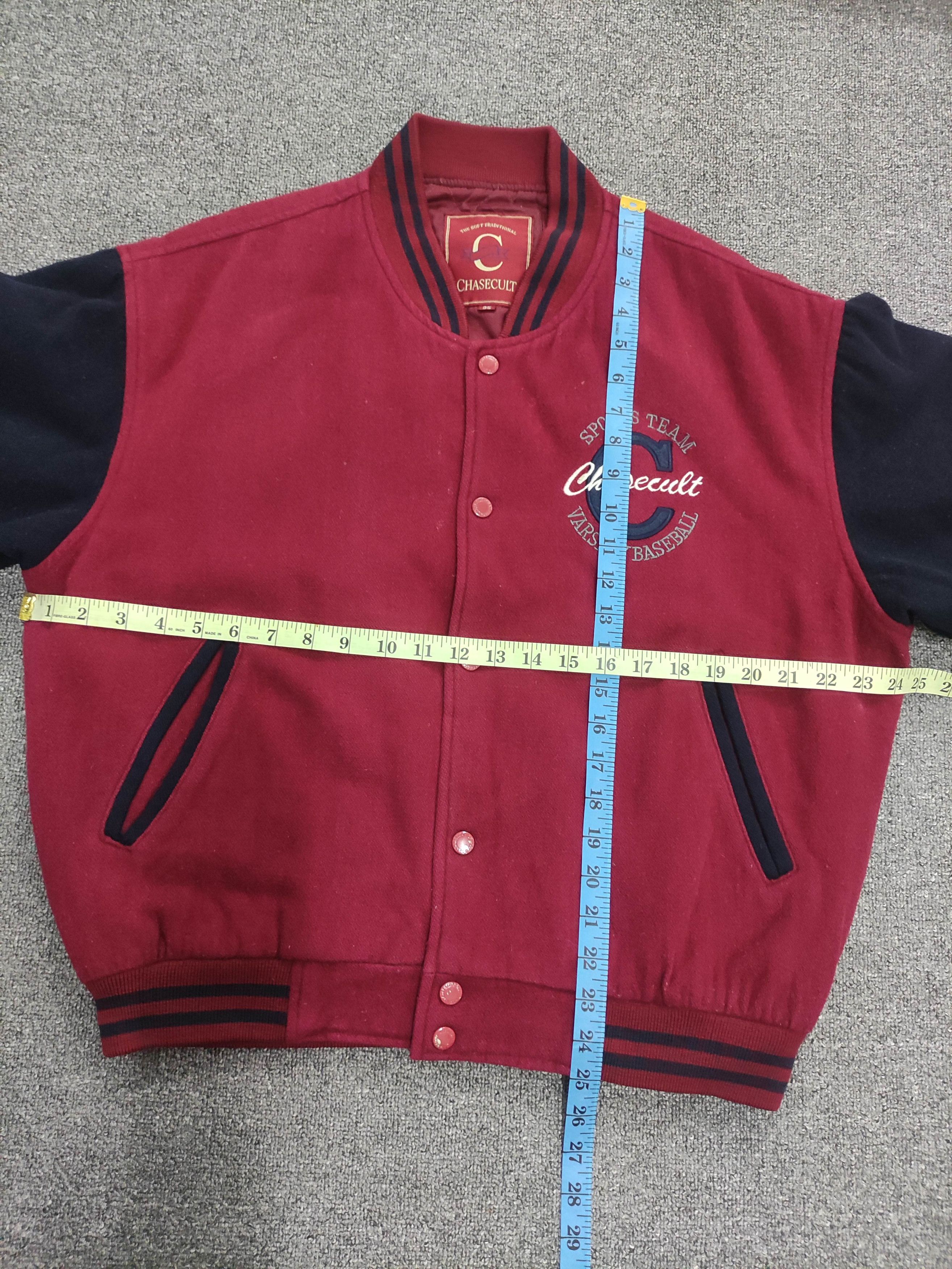 Vintage Vintage Chasecult Varsity Wool Snap Button Pacth Size US L / EU 52-54 / 3 - 9 Thumbnail