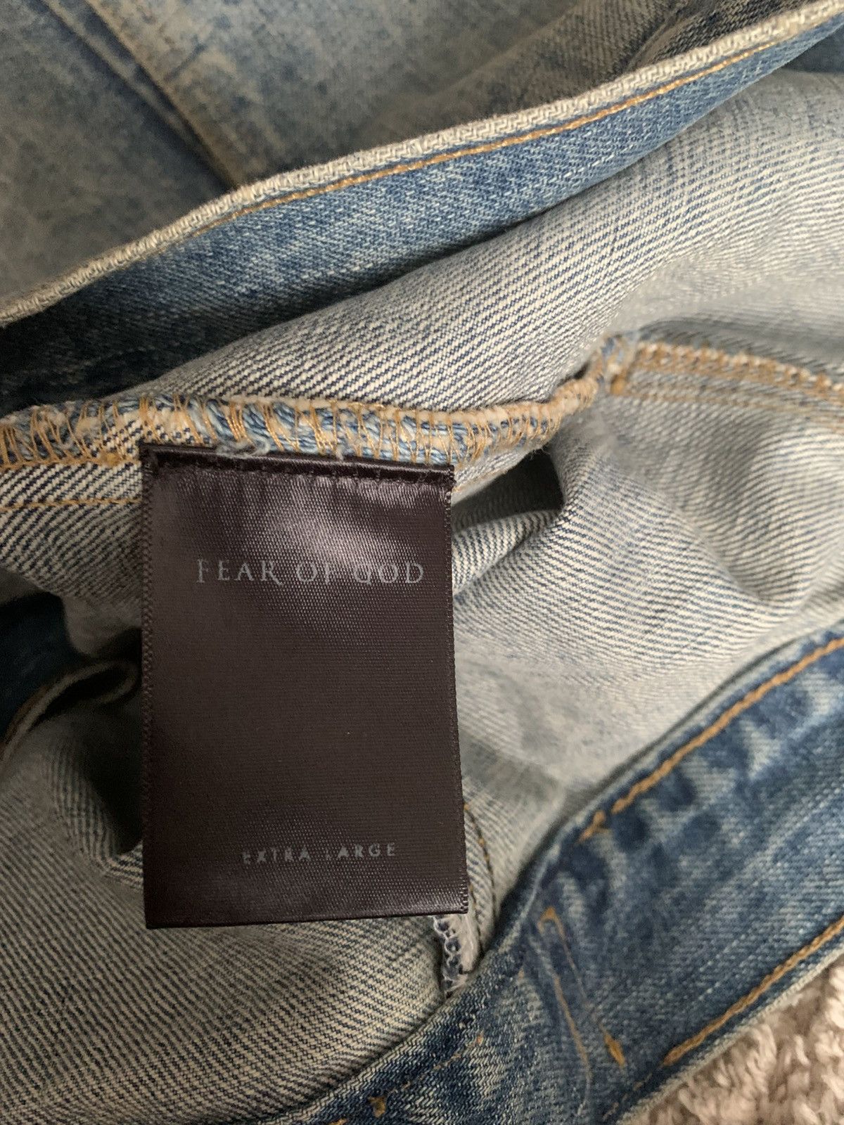 Fear of God Fear of God 4th Collection Denim Jacket Size US XL / EU 56 / 4 - 7 Thumbnail
