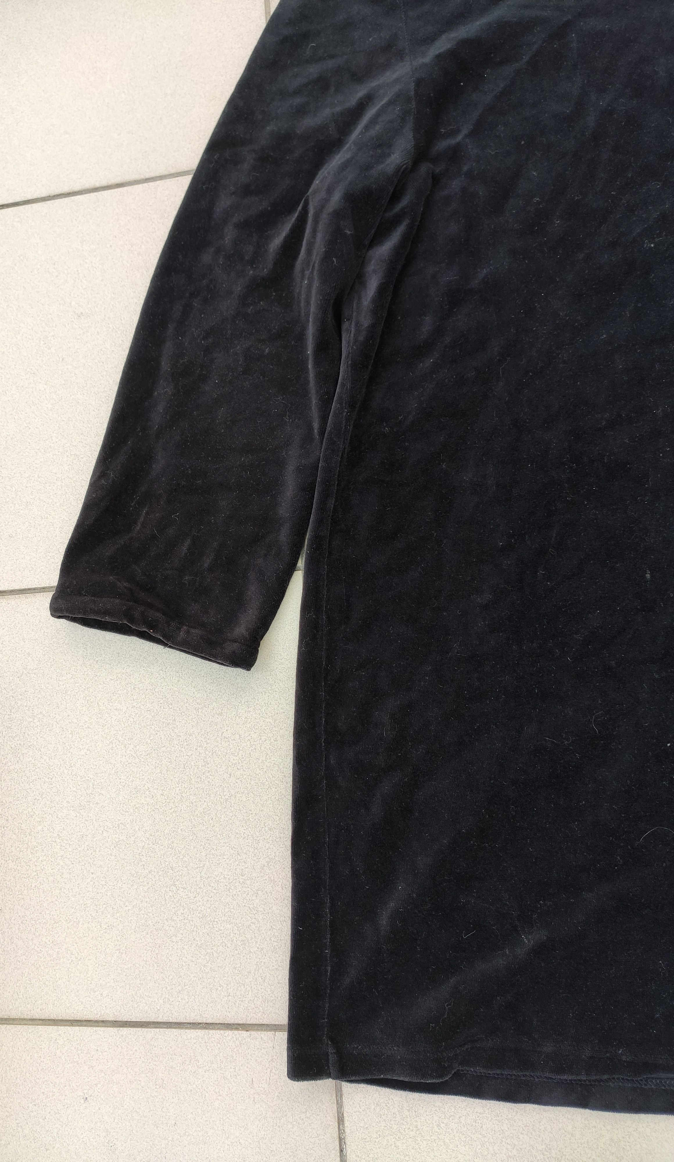 Marimekko × Vintage Vintage Marimekko x Jukka Rintala women dress welour black Size L / US 10 / IT 46 - 6 Thumbnail