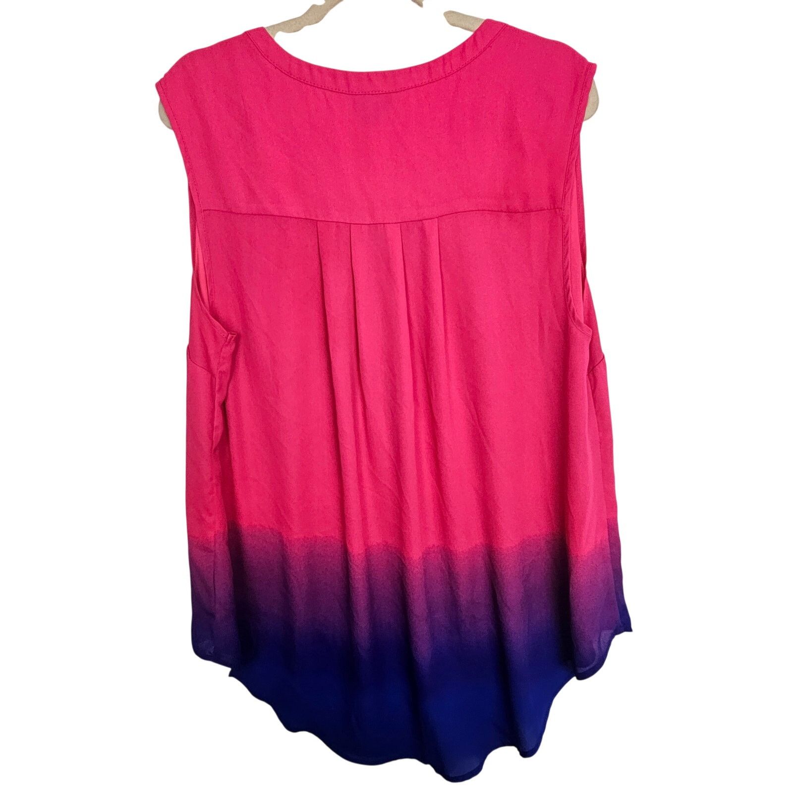 Torrid Torrid Women Harper Blouse Plus Size 1X Ombre Bright Summer Size XL / US 12-14 / IT 48-50 - 7 Thumbnail