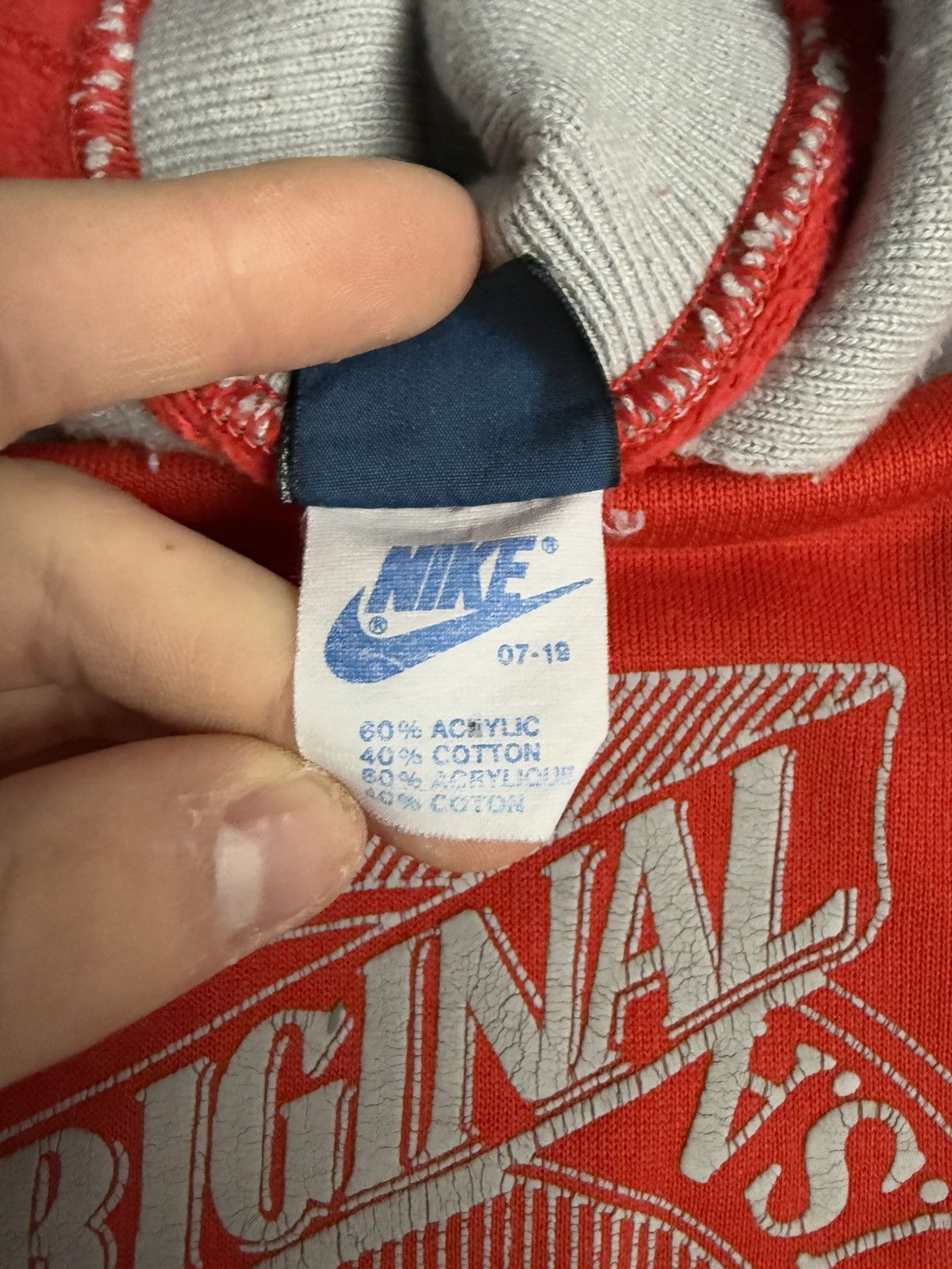 Nike × Vintage Vintage Nike 1984 sweatshirt rare 80’s shirt crewneck logo Size US L / EU 52-54 / 3 - 6 Thumbnail